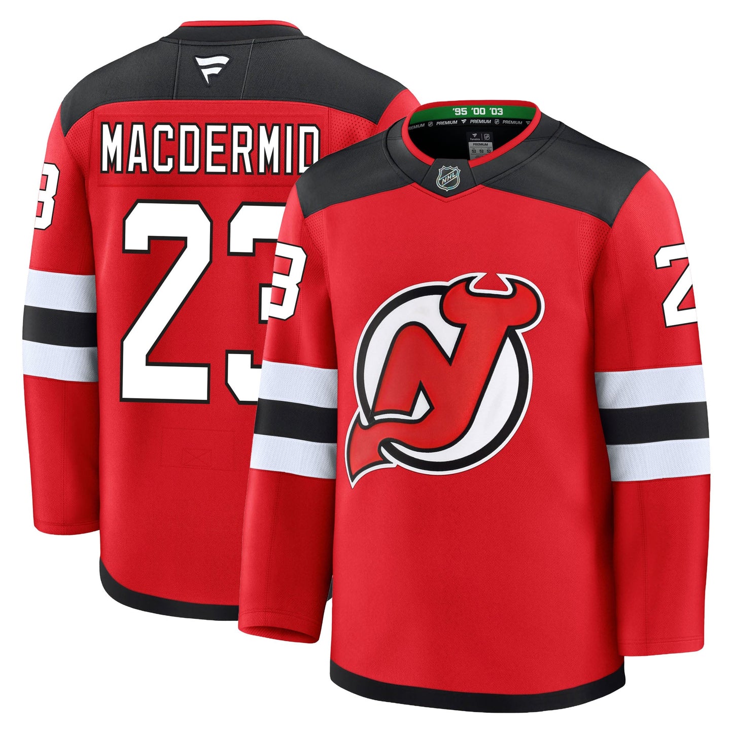 Kurtis Macdermid New Jersey Devils Fanatics Premium Home Jersey