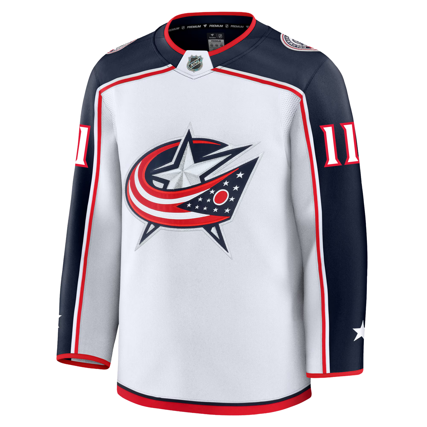 Luke Kunin Columbus Blue Jackets Fanatics Premium Away Jersey