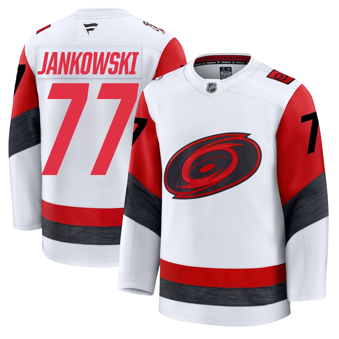 Mark Jankowski Carolina Hurricanes Fanatics Away Premium Jersey