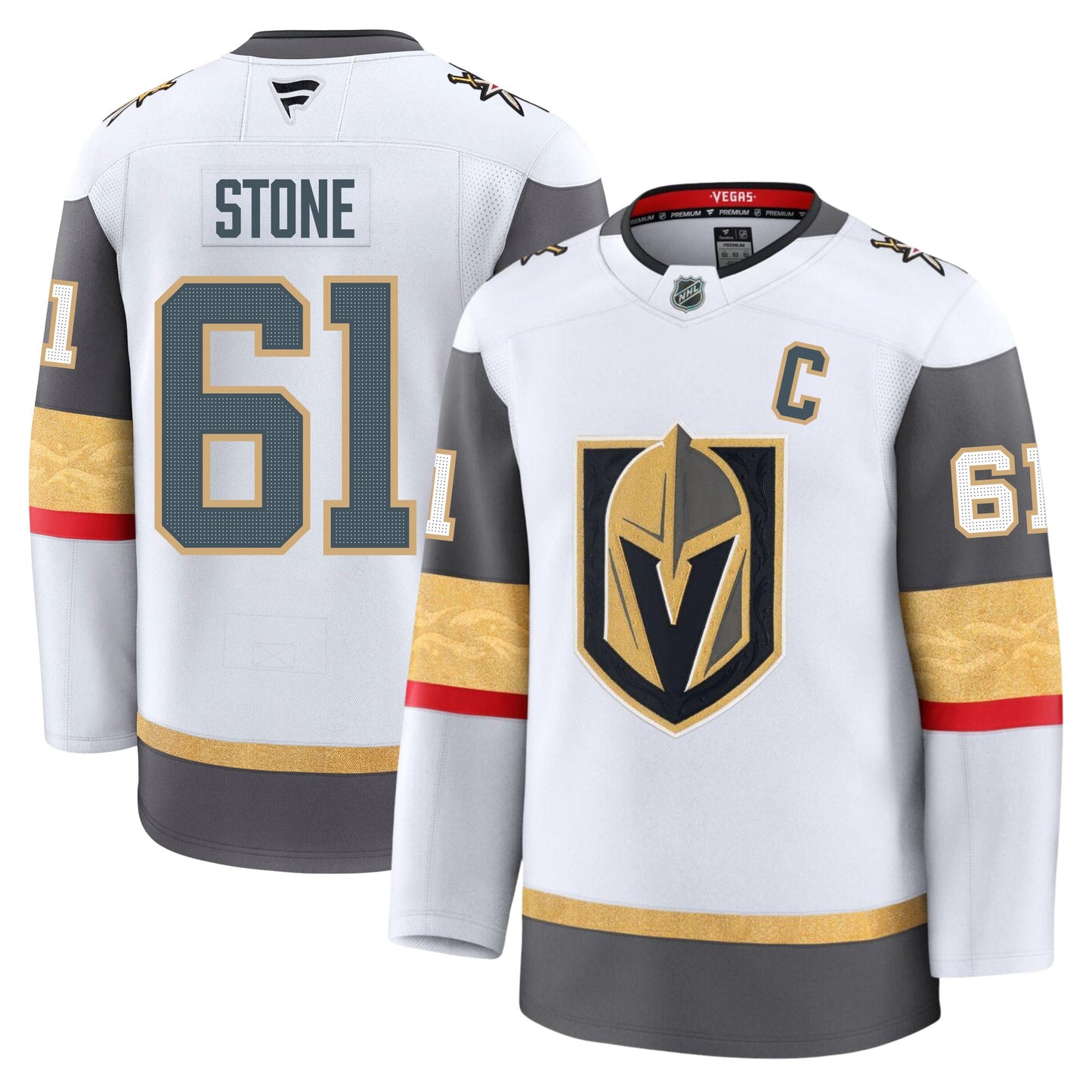 Mark Stone Vegas Golden Knights Fanatics Premium Away Jersey