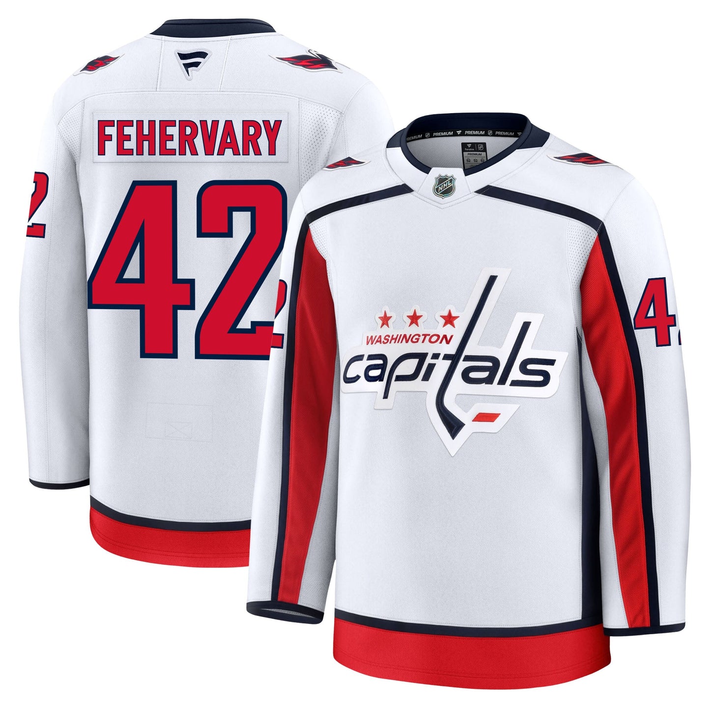 Martin Fehérváry Washington Capitals Fanatics Premium Away Jersey