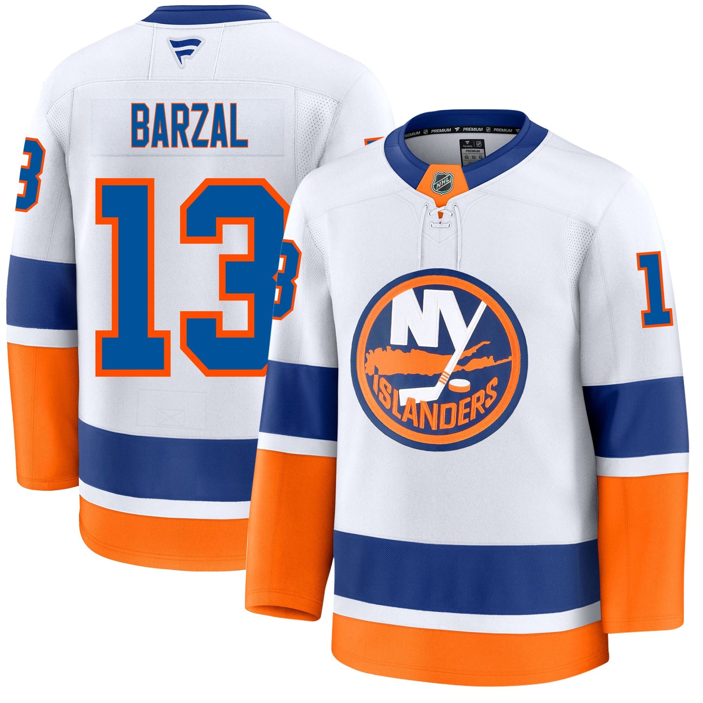 Mathew Barzal New York Islanders Fanatics Premium Away Jersey