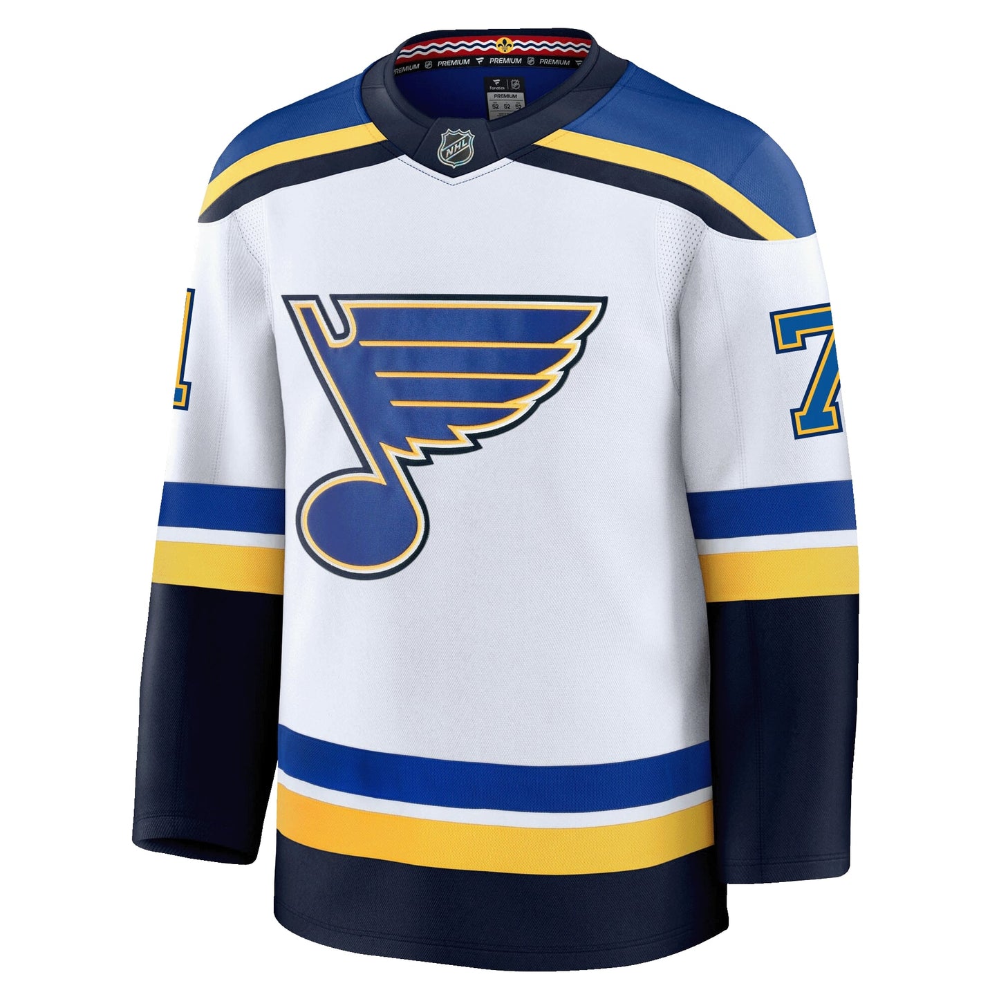 Mathieu Joseph St. Louis Blues Fanatics Premium Away Jersey