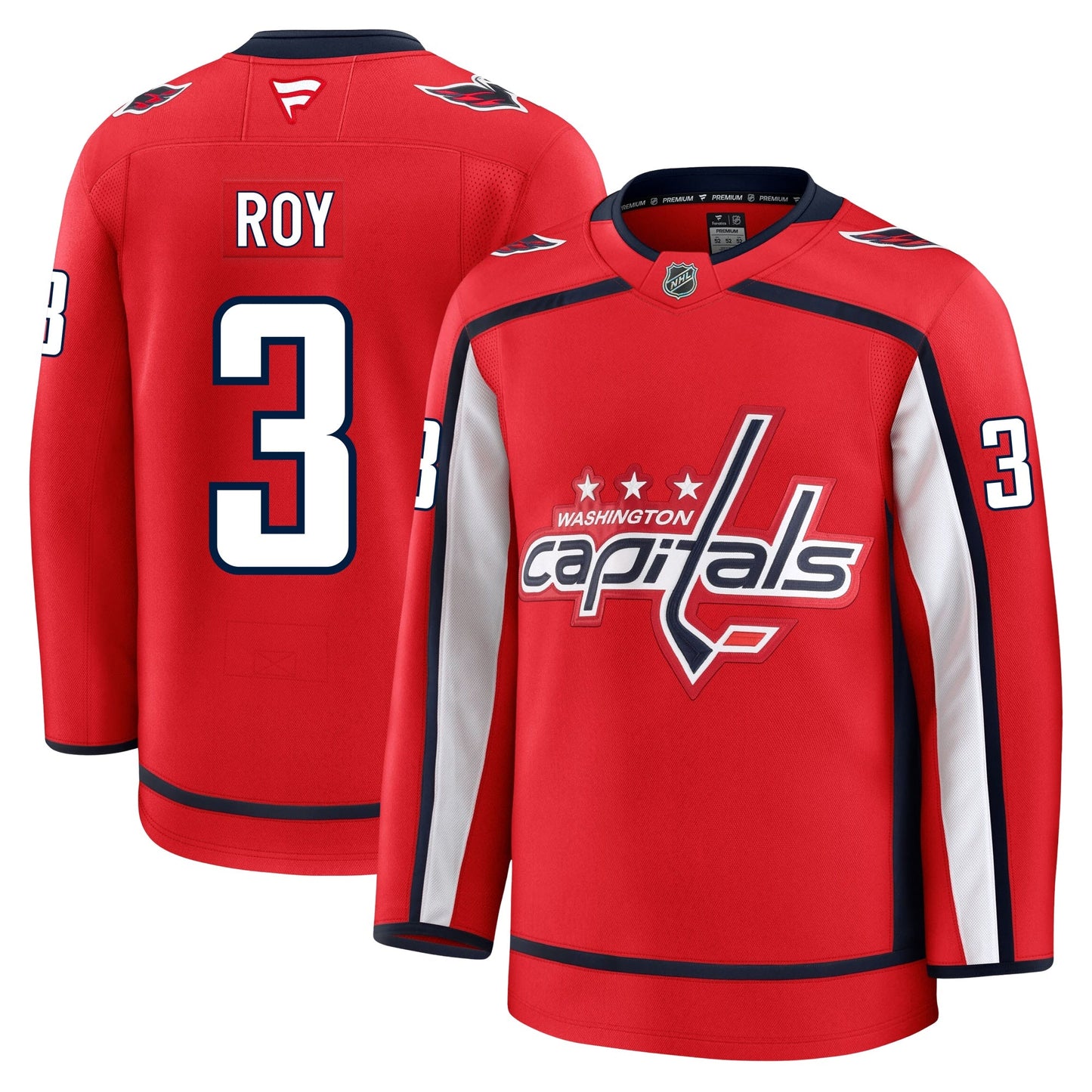 Matt Roy Washington Capitals Fanatics Premium Home Jersey