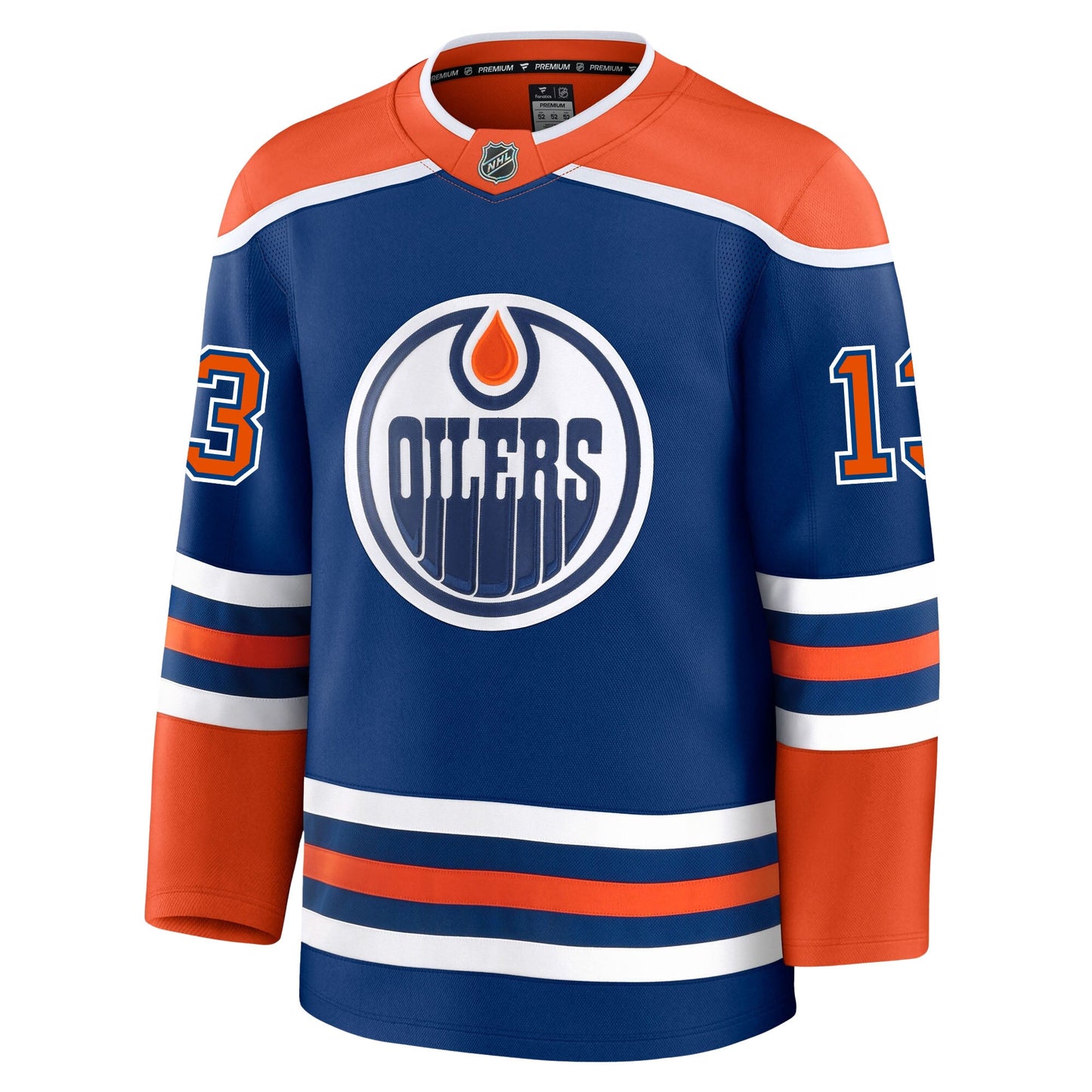 Mattias Janmark Edmonton Oilers Fanatics Premium Home Jersey