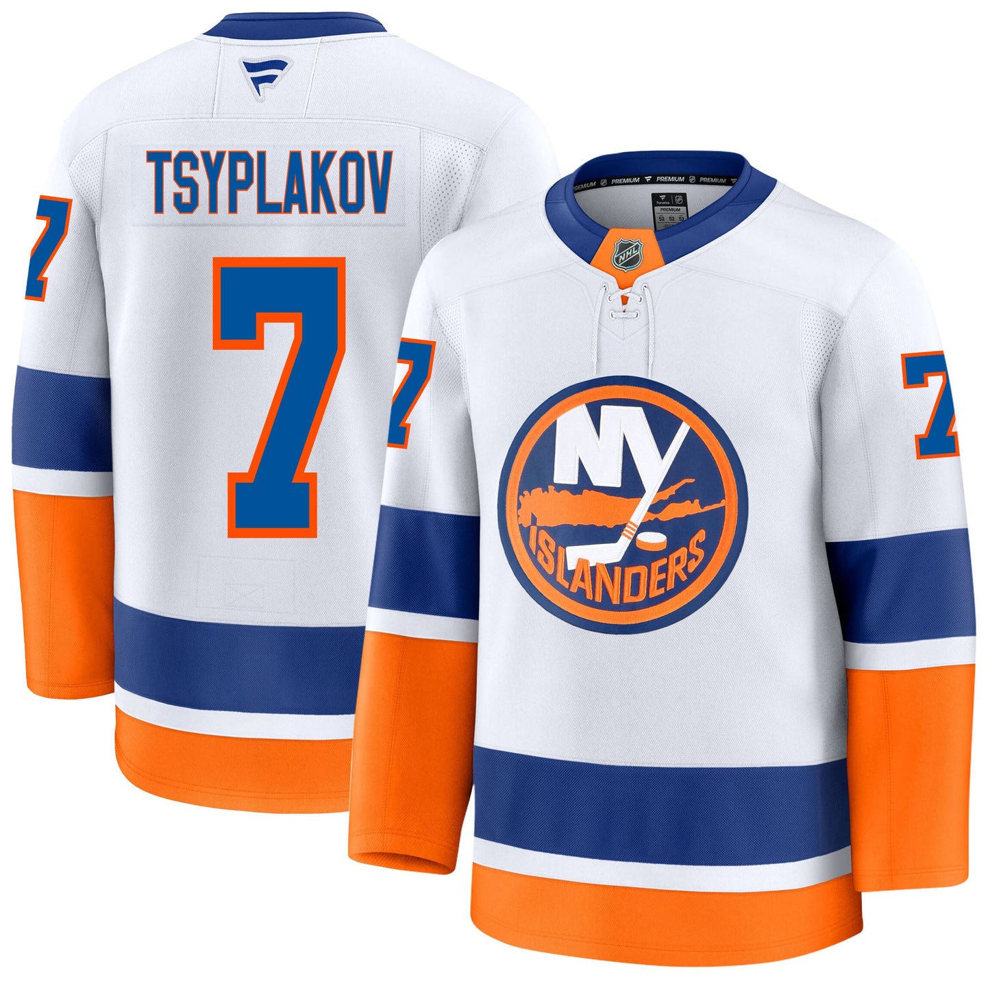 Maxim Tsyplakov New York Islanders Fanatics Premium Away Jersey