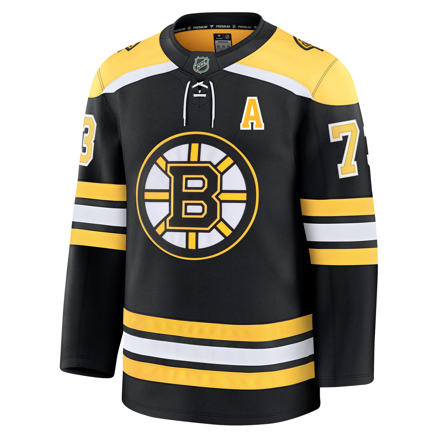 Charlie McAvoy Boston Bruins 2024 Fanatics Premium Official NHL HOME Jersey