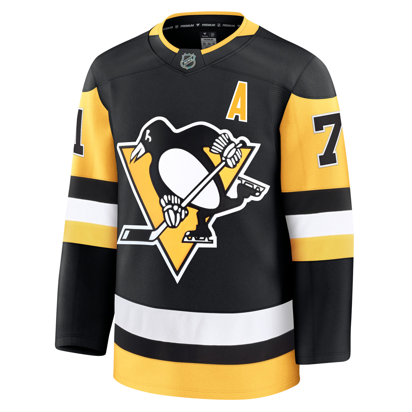 Evgeni Malkin Pittsburgh Penguins 2024 Fanatics Premium Official NHL HOME Jersey