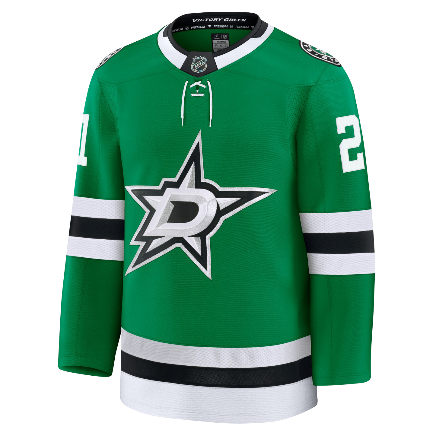 Jason Robertson Dallas Stars 2024 Fanatics Premium Official NHL HOME Jersey