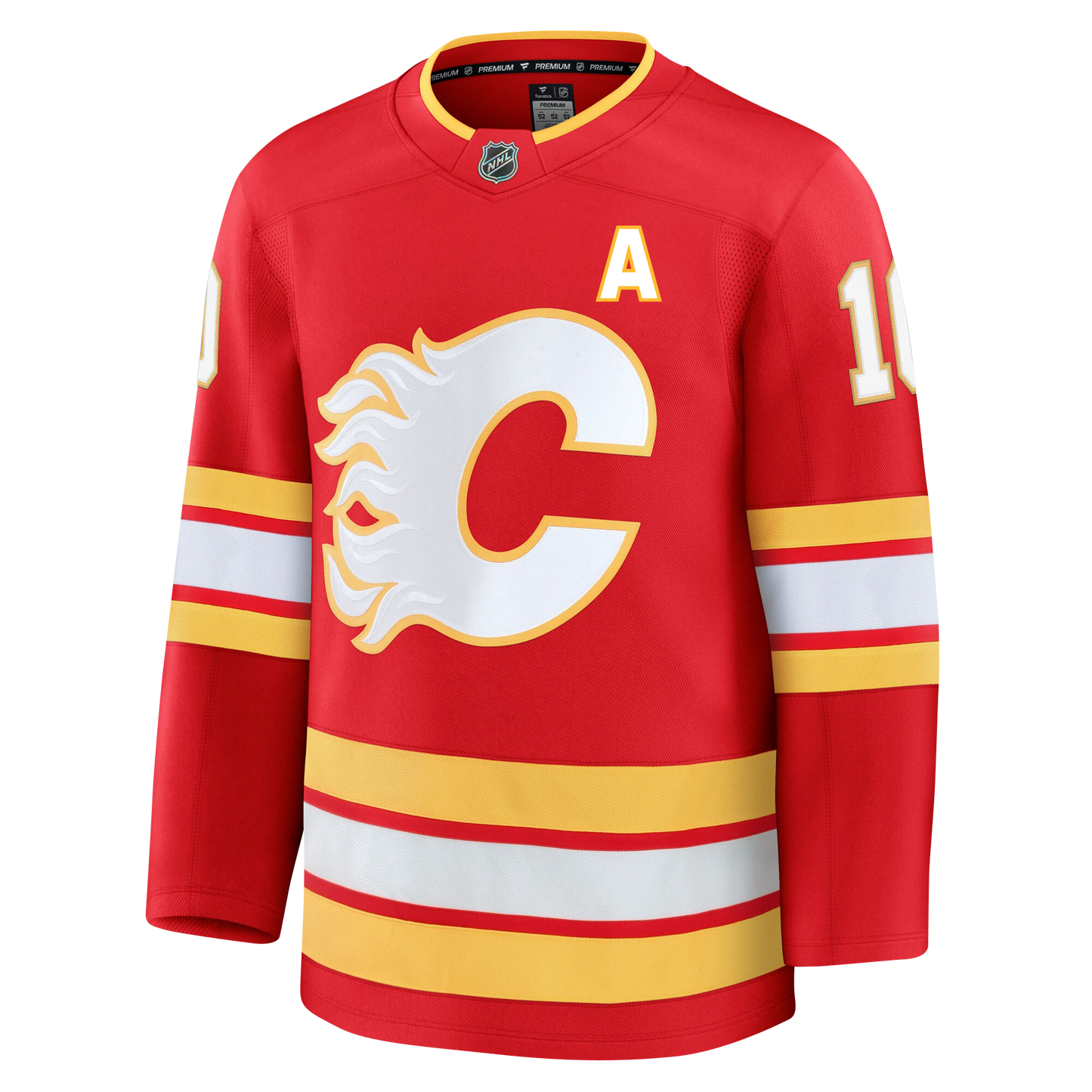 Jonathan Huberdeau Calgary Flames Fanatics Premium Home Jersey