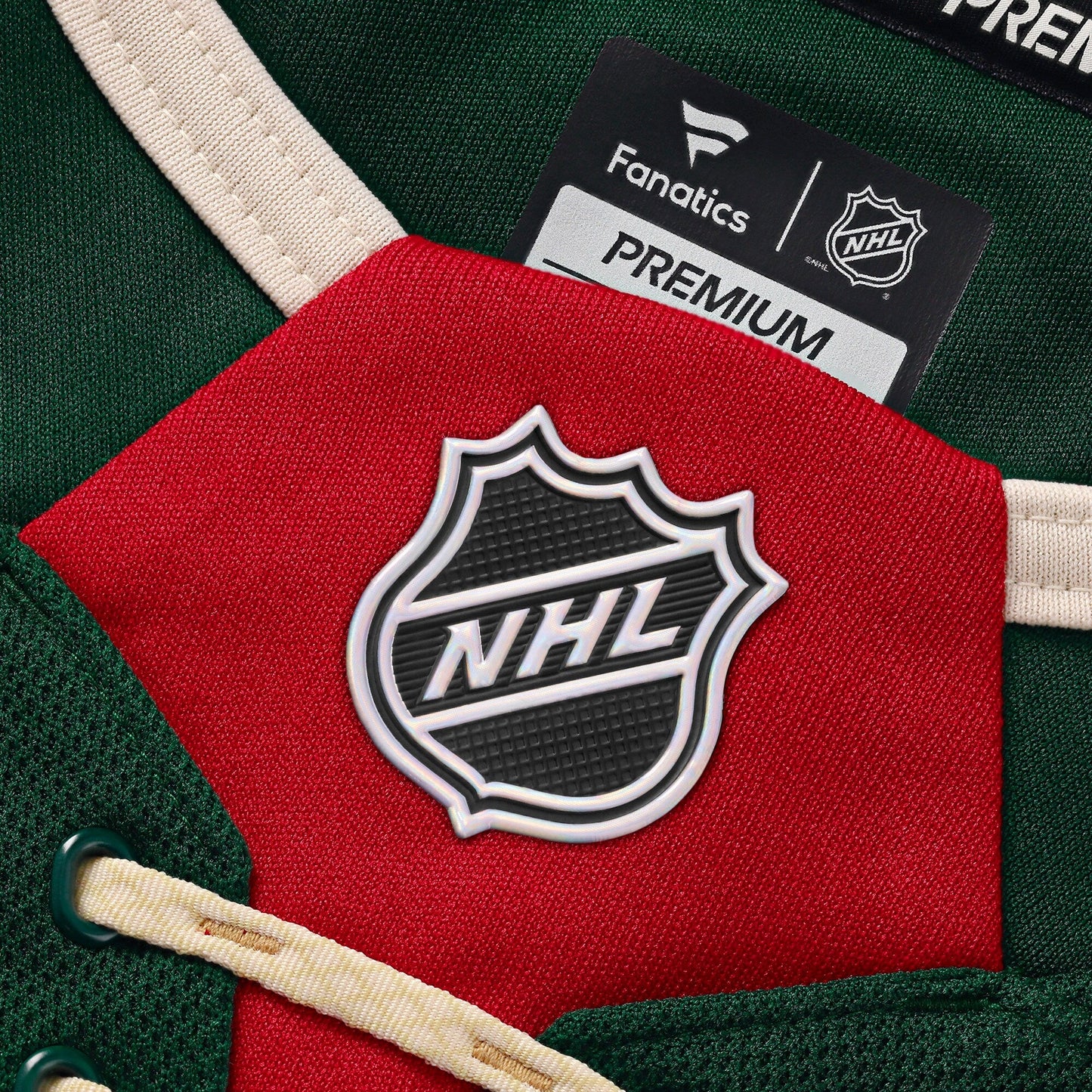 Kirill Kaprizov Minnesota Wild 2024 Fanatics Premium Official NHL HOME Jersey