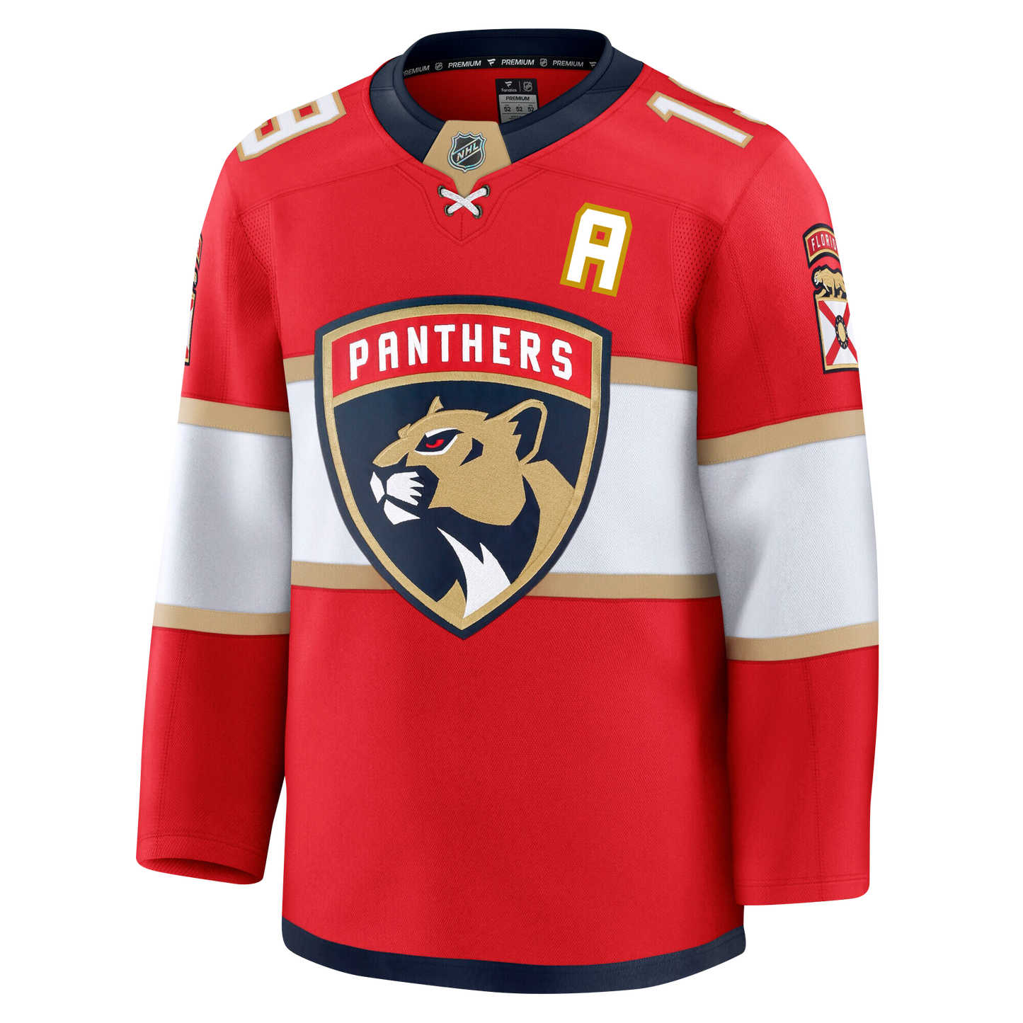 Matthew Tkachuk Florida Panthers Fanatics Red Home Premium Jersey