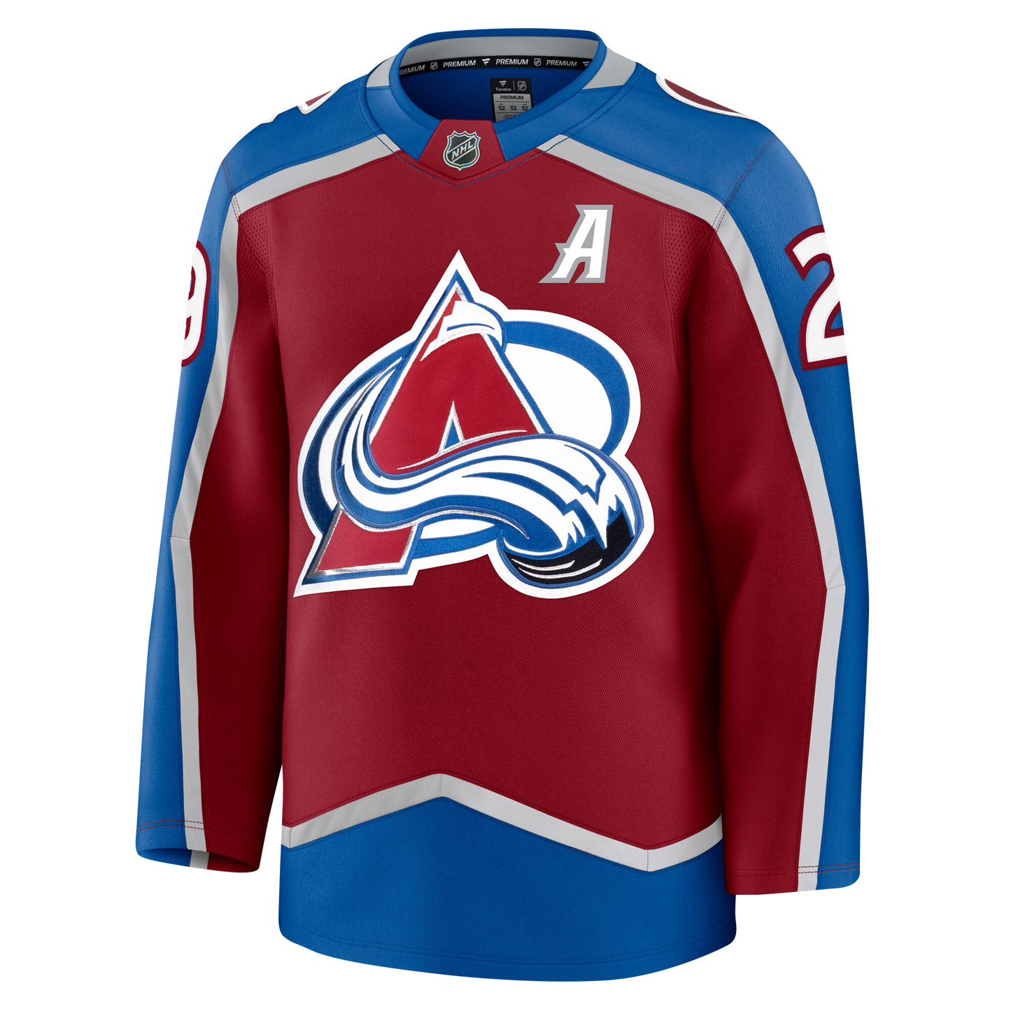 Nathan MacKinnon Colorado Avalanche Fanatics Premium Home Jersey