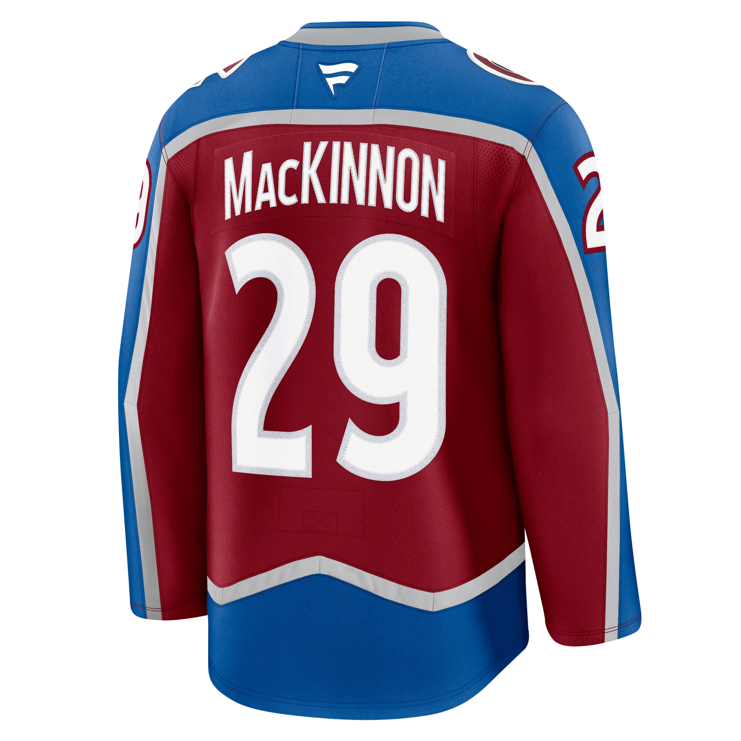 Nathan MacKinnon Colorado Avalanche 2024 Fanatics Premium Official HOME NHL Jersey