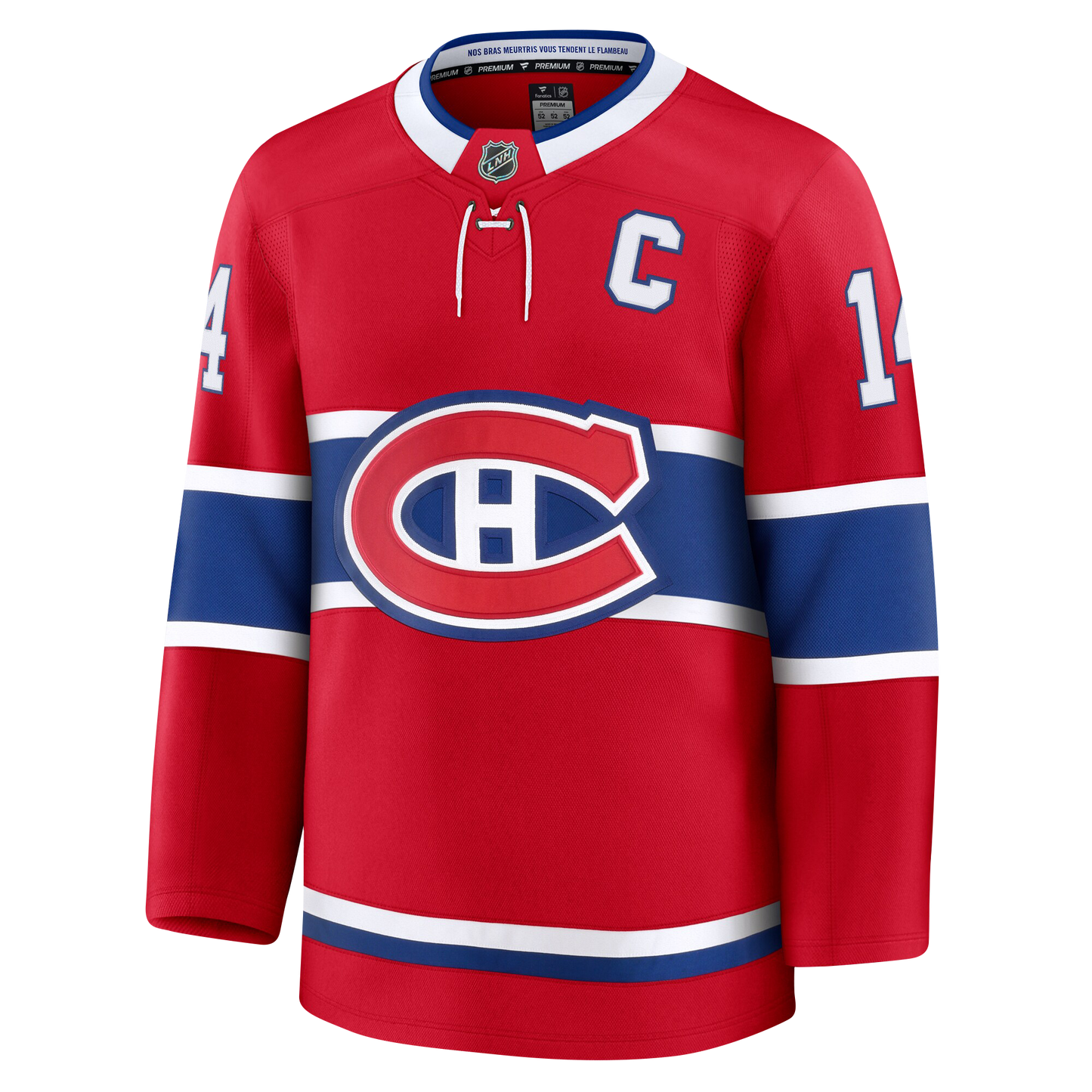 Nick Suzuki Montreal Canadiens Fanatics Home Premium Red Jersey