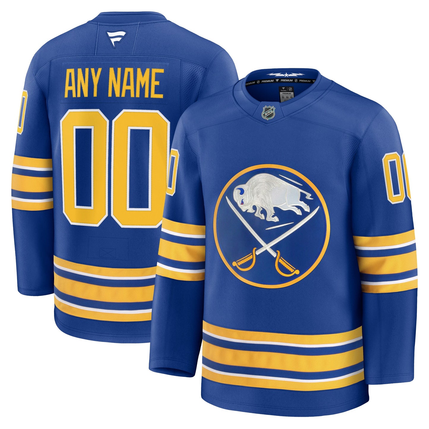 Customizable Buffalo Sabres 2024 Fanatics Premium Official NHL HOME Jersey
