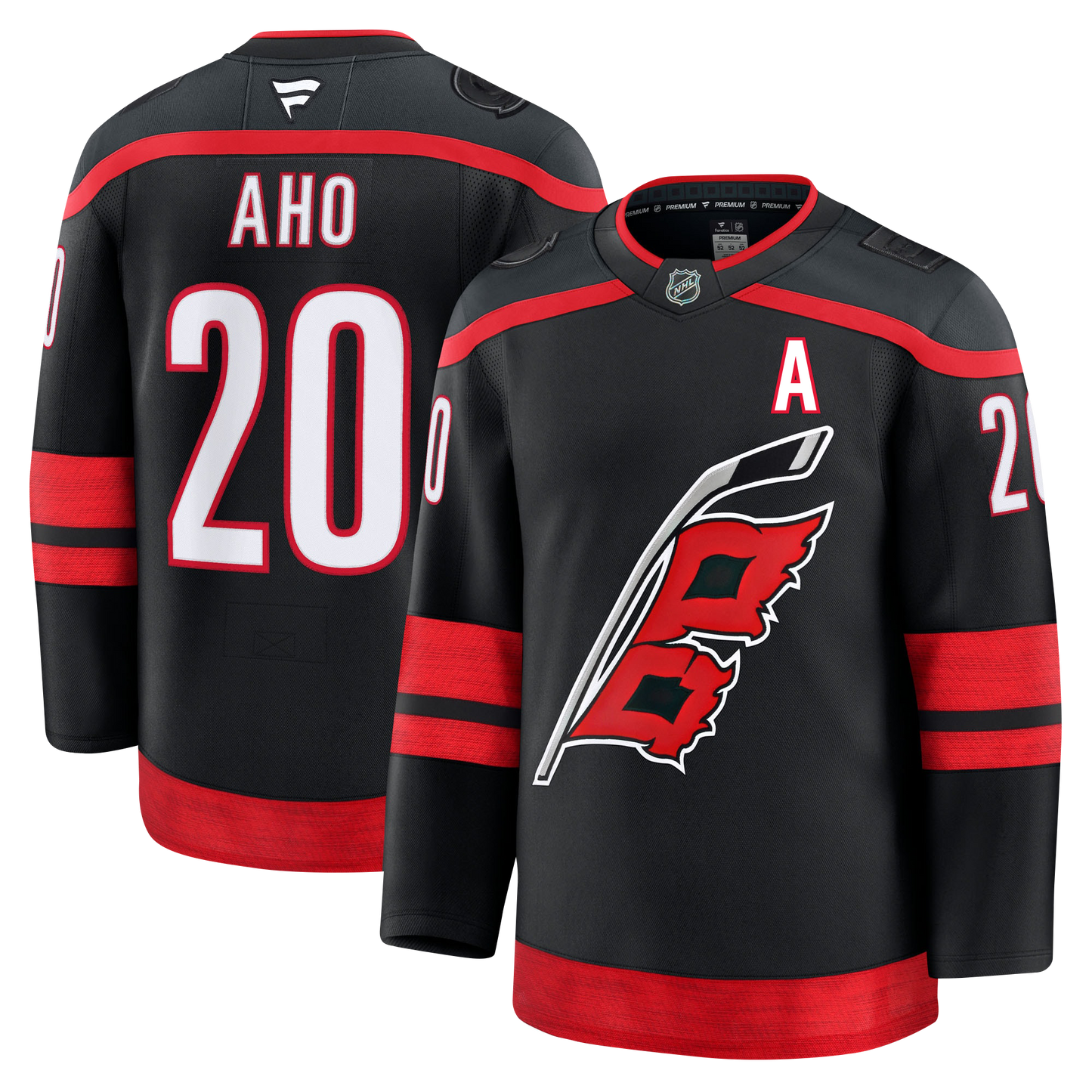 Sebastian Aho Carolina Hurricanes Fanatics Premium Home Jersey