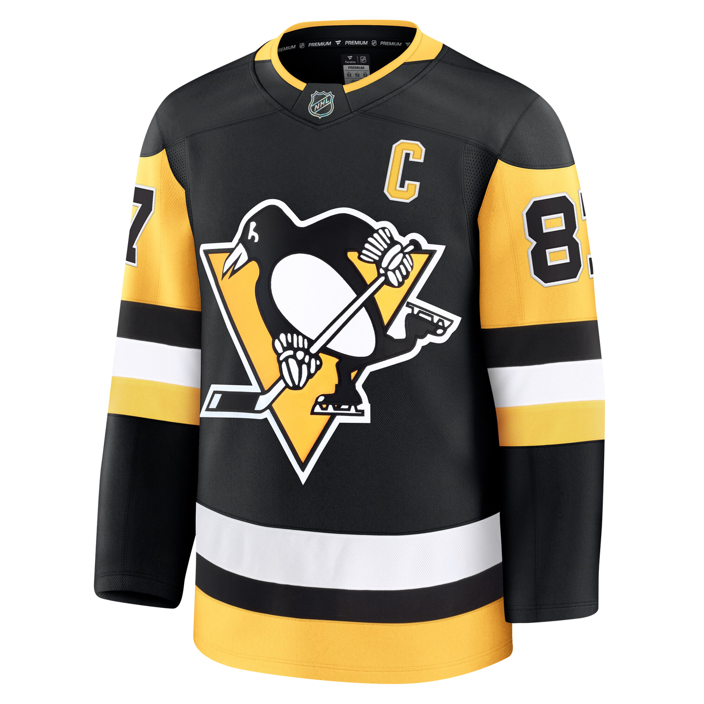 Sidney Crosby Pittsburgh Penguins Fanatics Premium Home Jersey