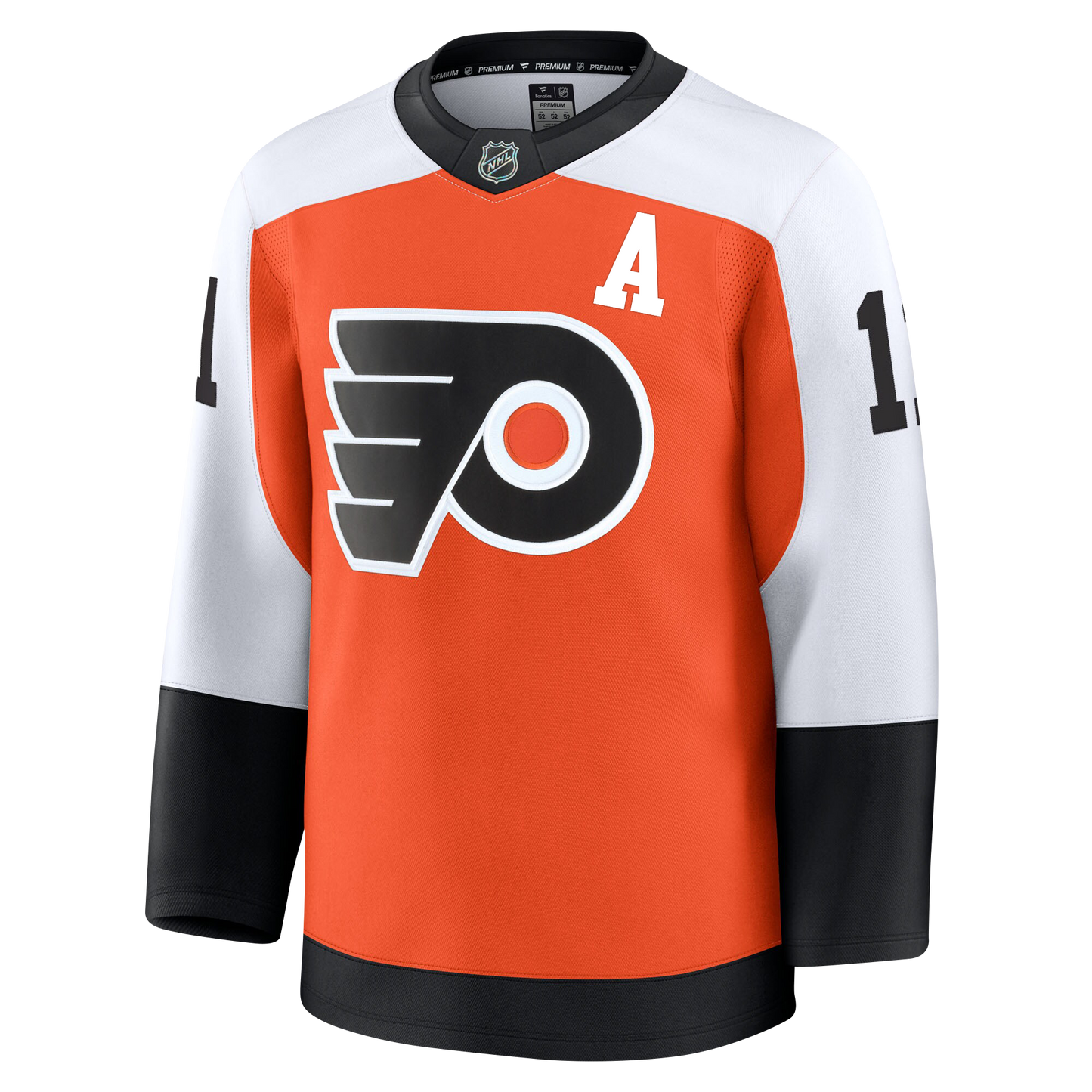 Travis Konecny Philadelphia Flyers 2024 Fanatics Premium Official NHL HOME Jersey