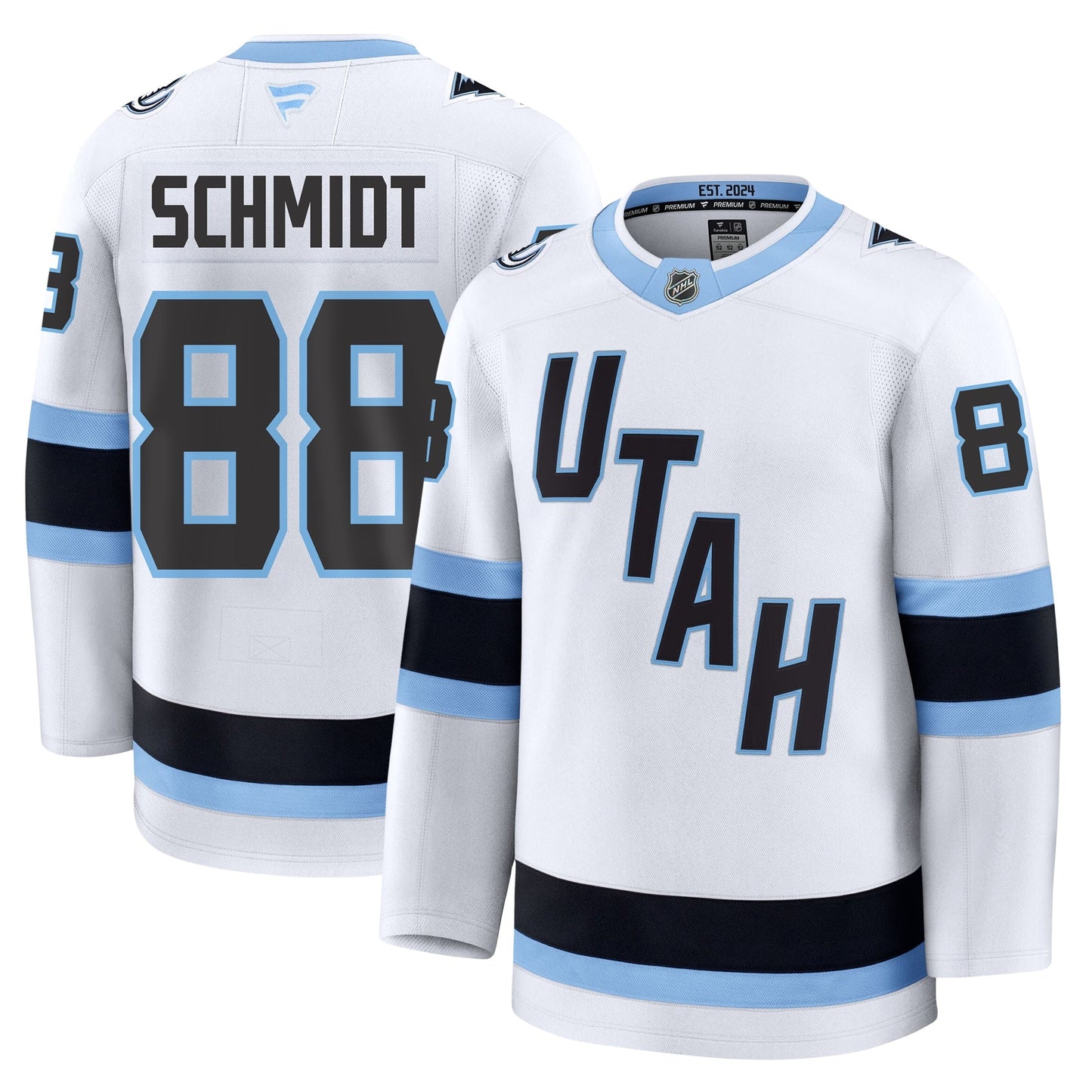 Nate Schmidt Utah Mammoth Fanatics Away Premium Jersey