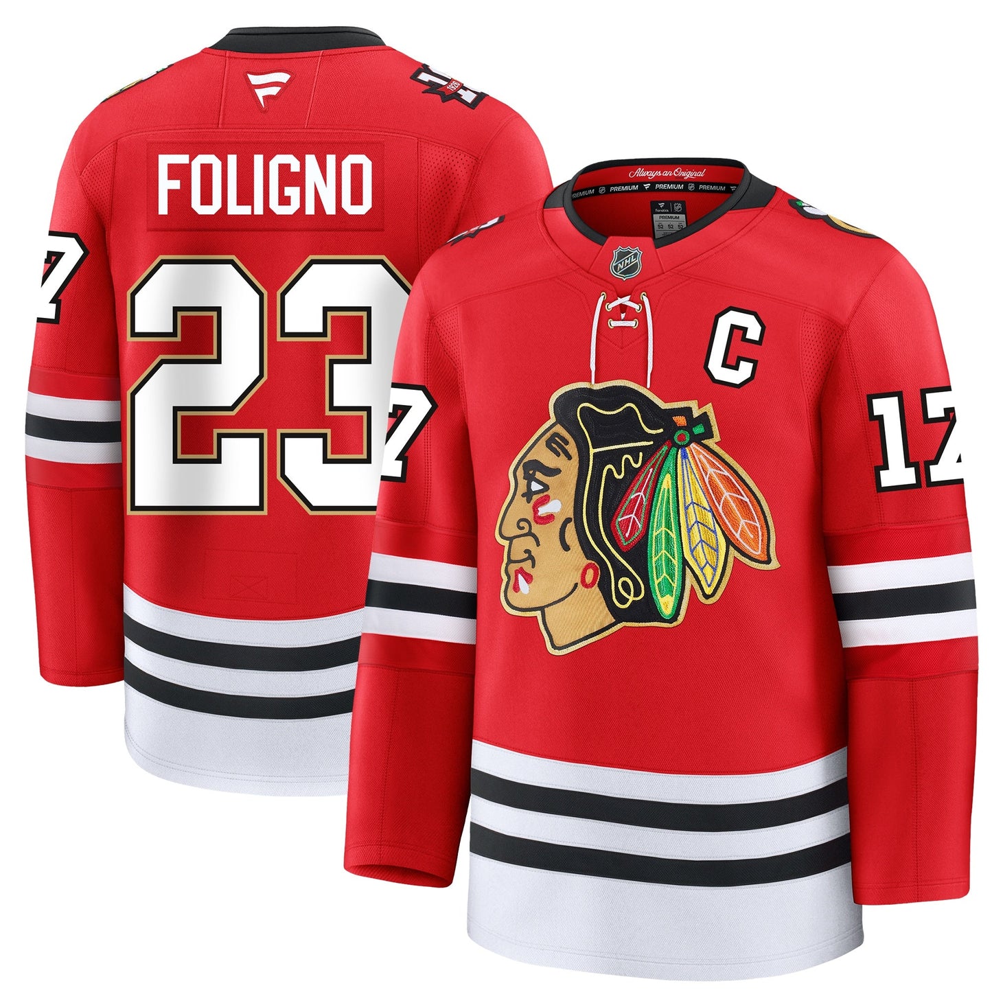 Nick Foligno Chicago Blackhawks Fanatics Centennial Premium Jersey