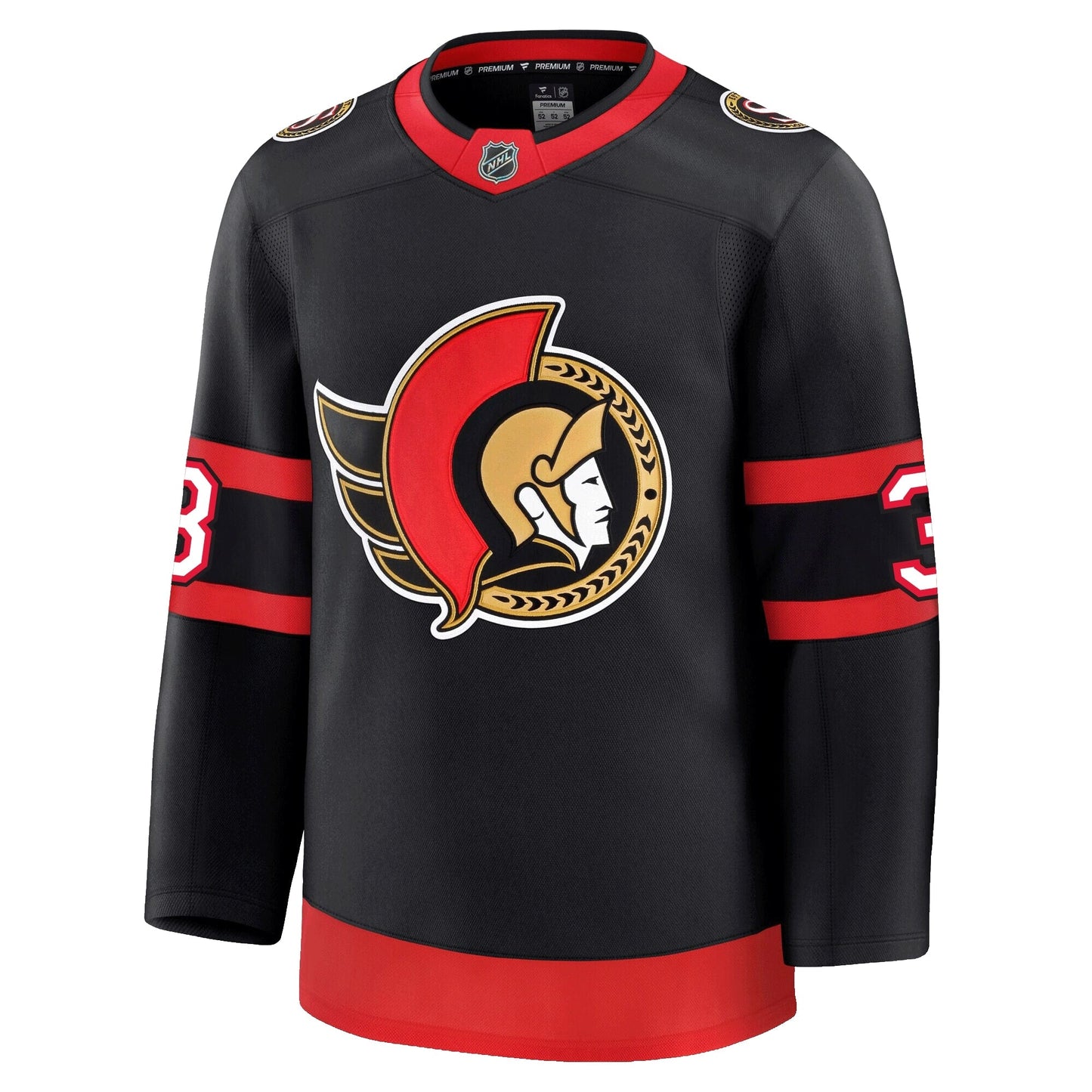 Nick Jensen Ottawa Senators Fanatics Premium Home Jersey