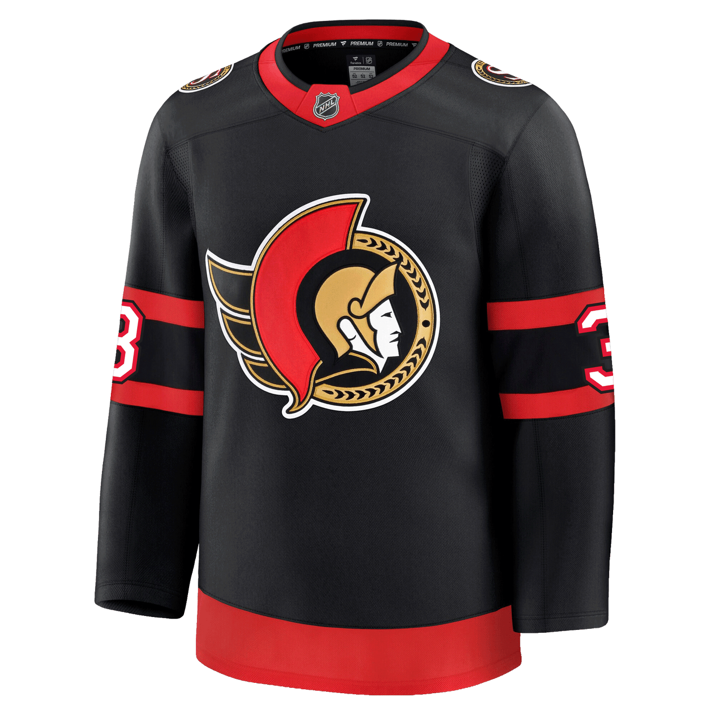 Nick Jensen Ottawa Senators Fanatics Premium Home Jersey