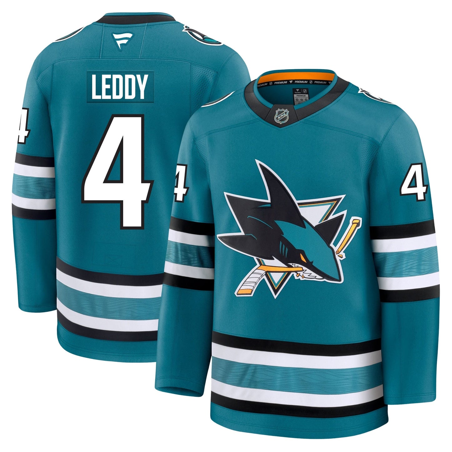 Nick Leddy San Jose Sharks Fanatics Premium Home Jersey