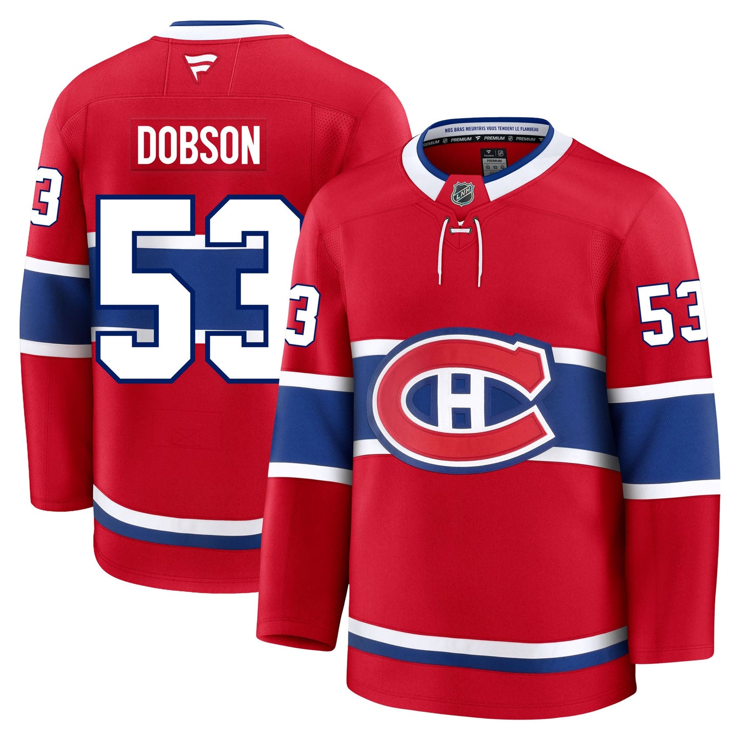 Noah Dobson Montreal Canadiens Fanatics Premium Home Jersey