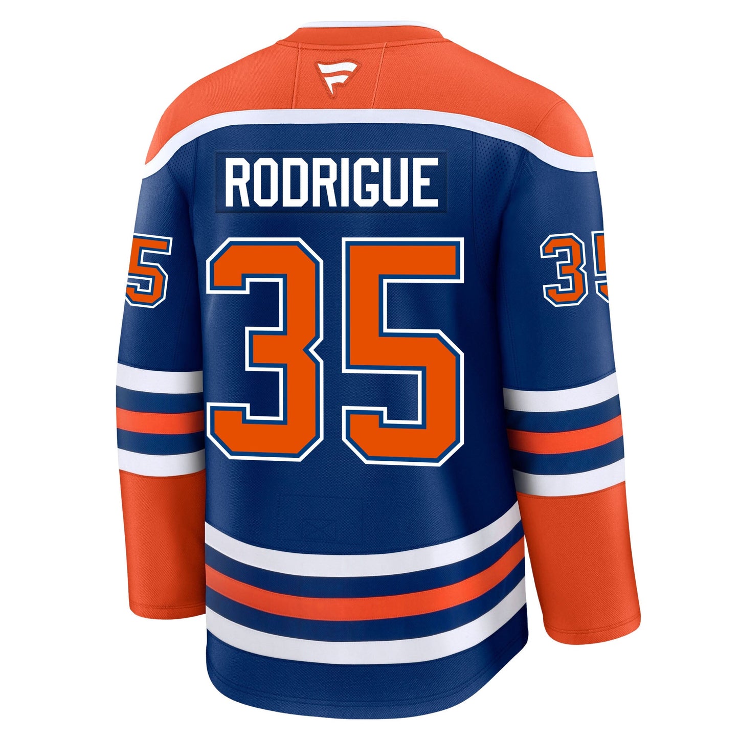 Olivier Rodrigue Edmonton Oilers Fanatics Premium Home Jersey