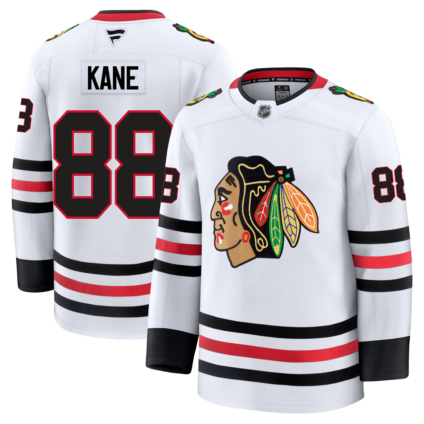 Patrick Kane Chicago Blackhawks Fanatics Premium Away Jersey