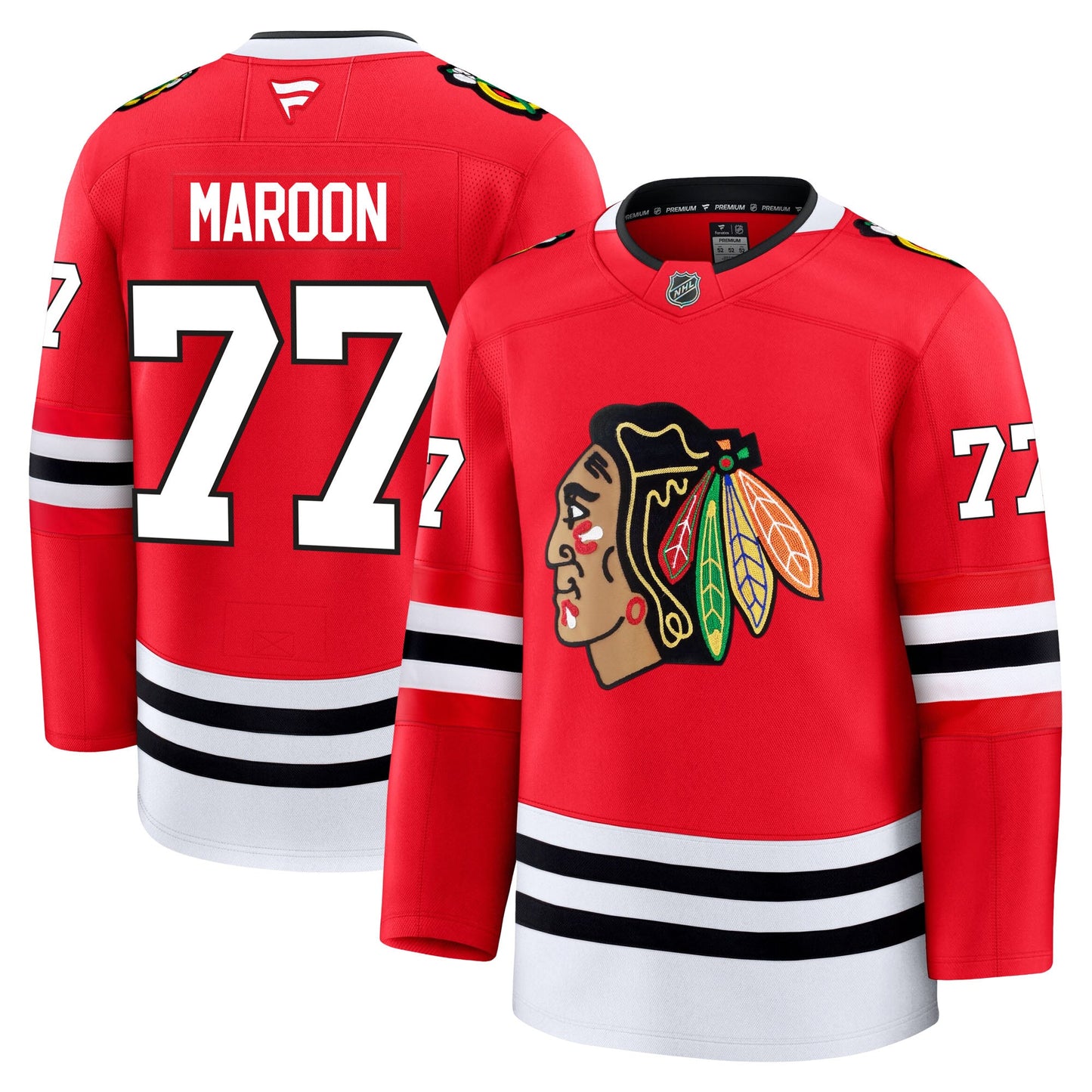 Patrick Maroon Chicago Blackhawks Fanatics Premium Home Jersey