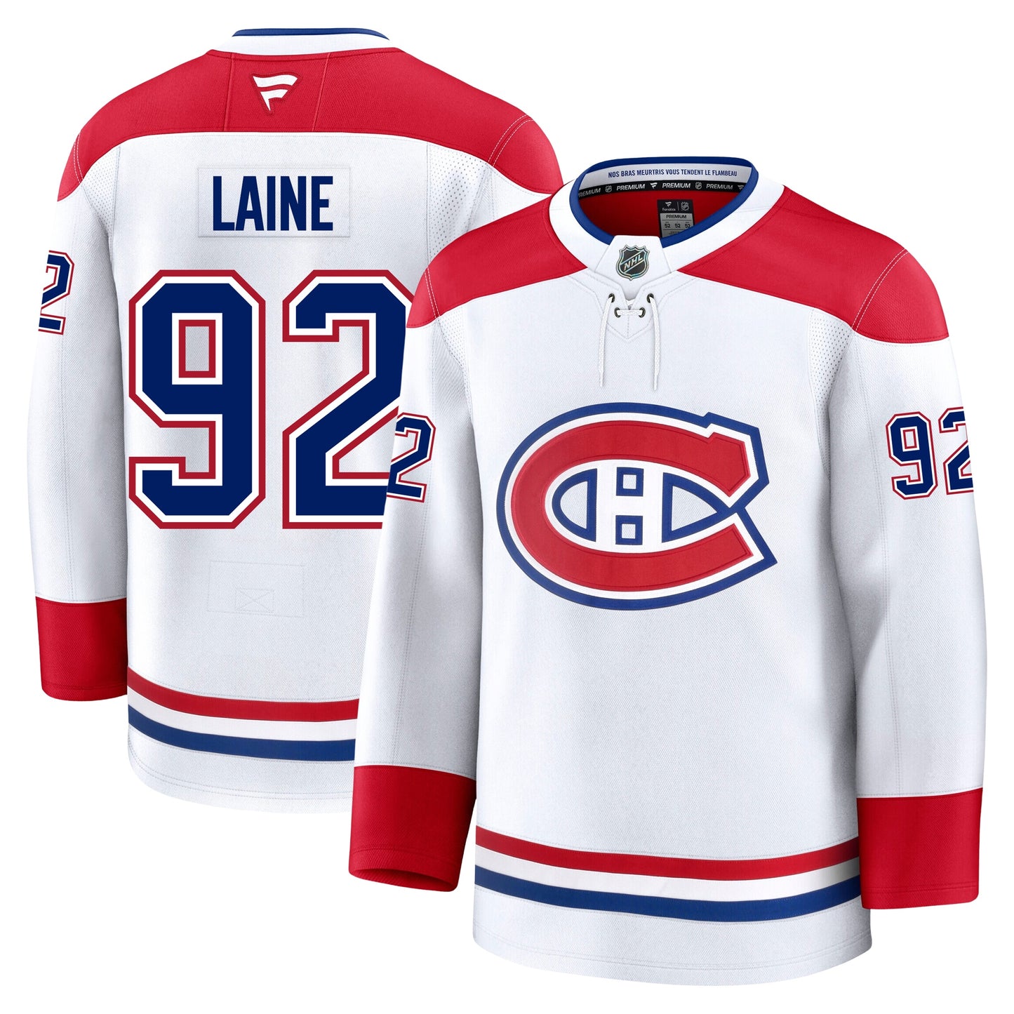 Patrik Laine Montreal Canadiens Fanatics Premium Away Jersey