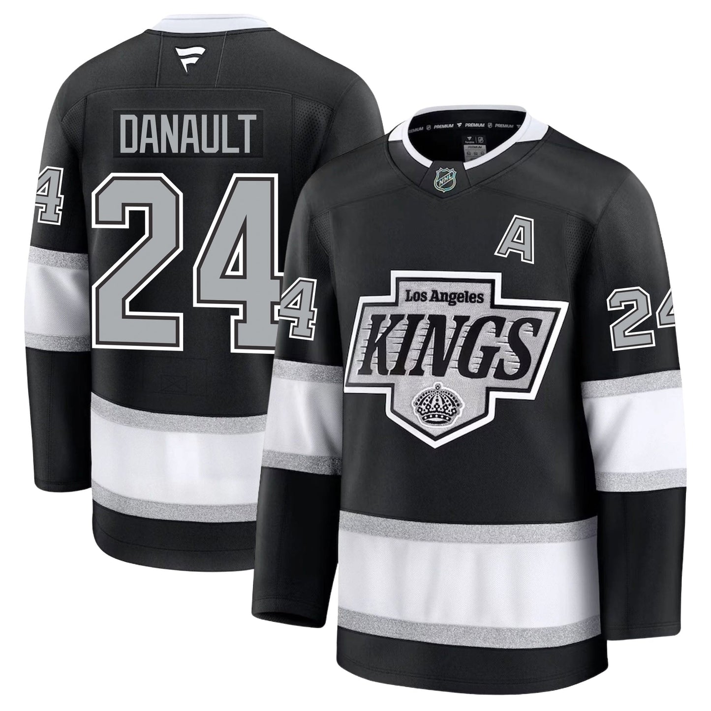 Phillip Danault Los Angeles Kings Fanatics Premium Home Jersey