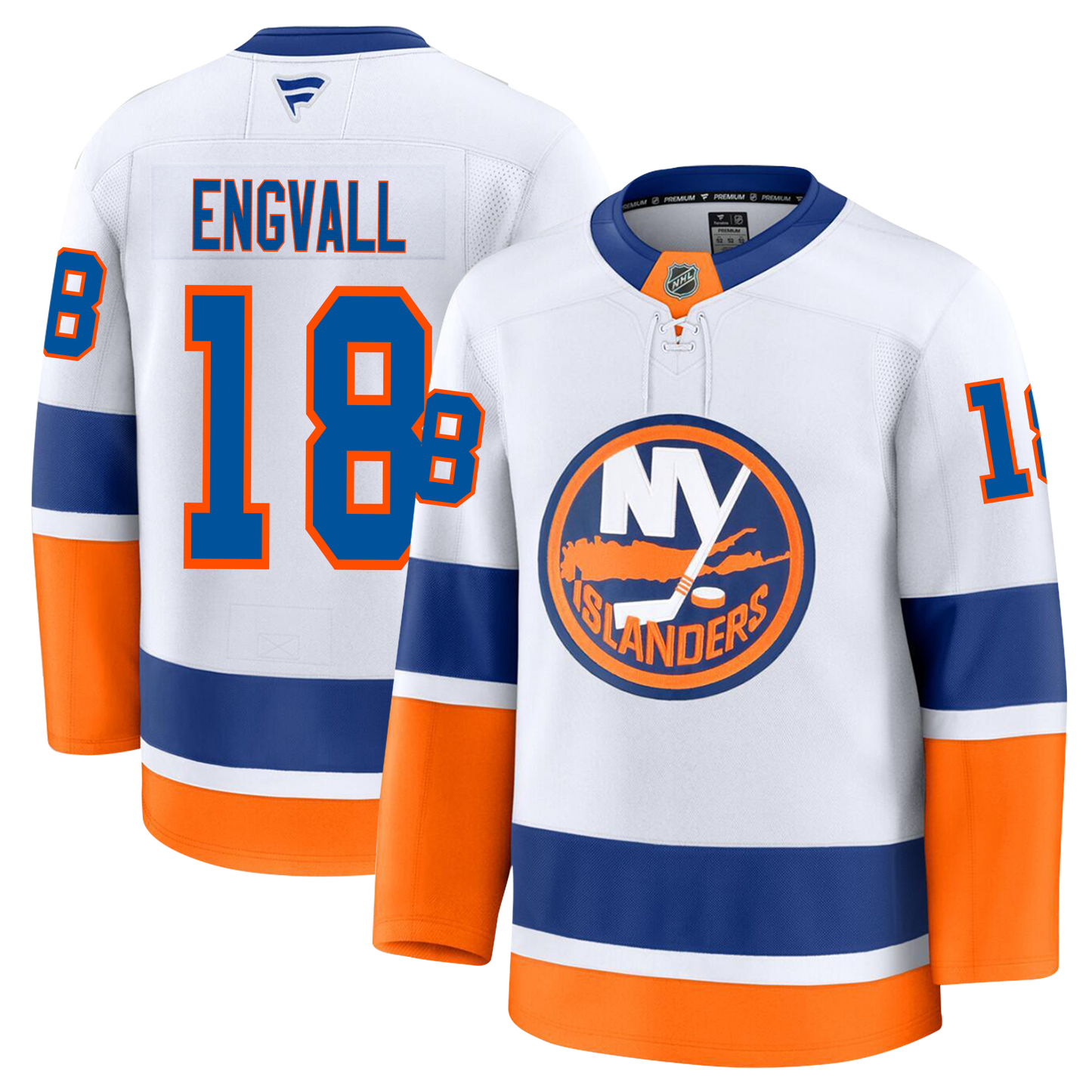 Pierre Engvall New York Islanders Fanatics Premium Away Jersey