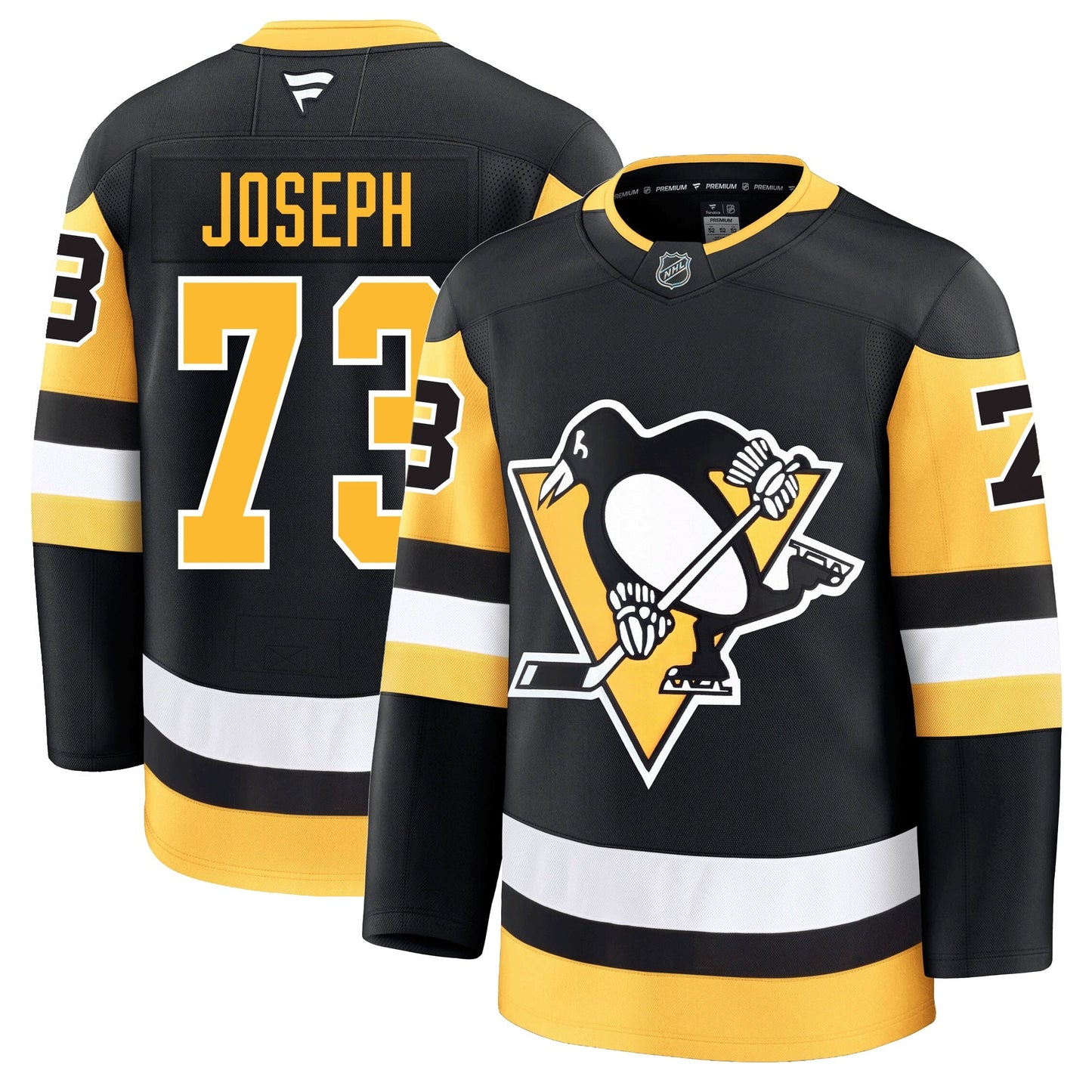 P.O Joseph Pittsburgh Penguins Fanatics Premium Home Jersey