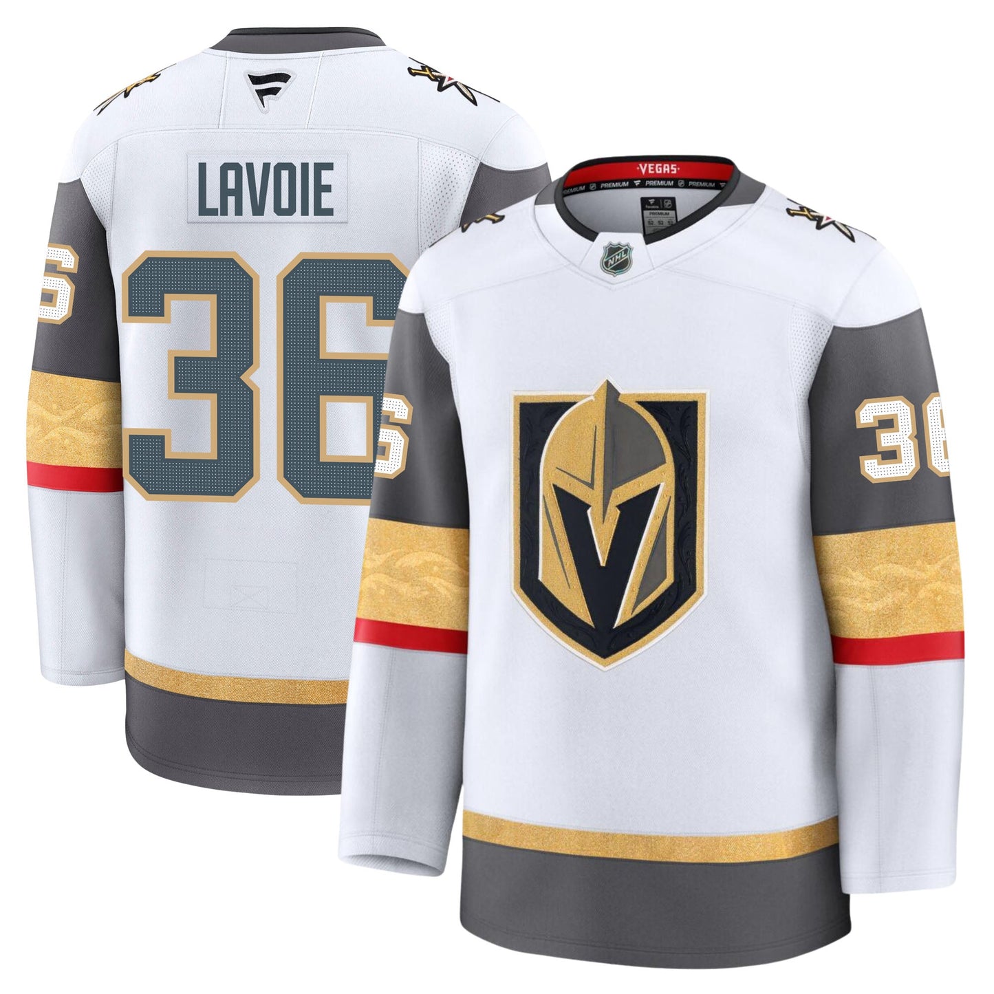 Raphael Lavoie Vegas Golden Knights Fanatics Premium Away Jersey