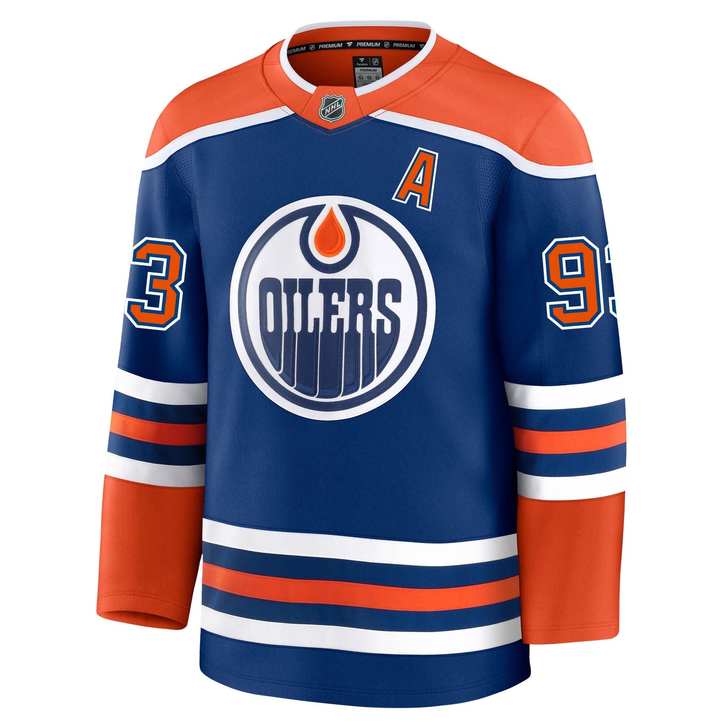 Ryan Nugent Hopkins Edmonton Oilers Fanatics Premium Home Jersey