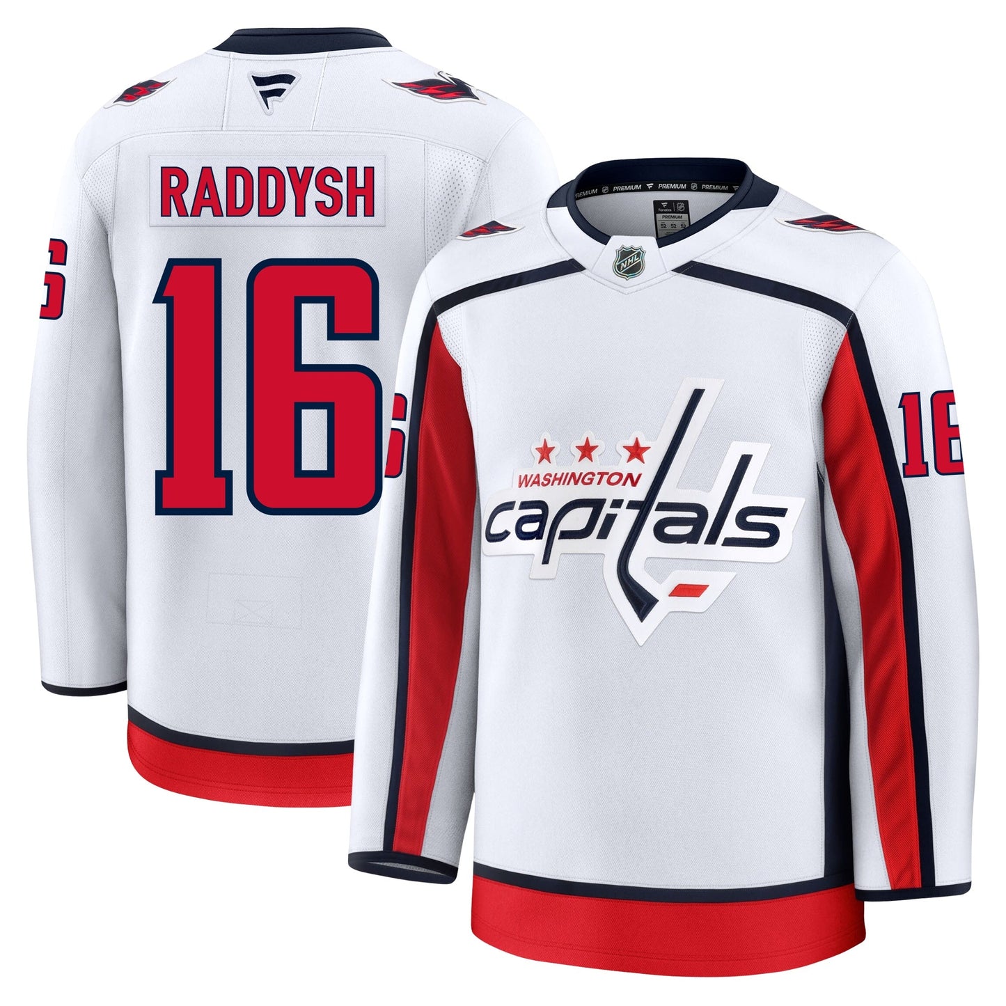 Taylor Raddysh Washington Capitals Fanatics Premium Away Jersey