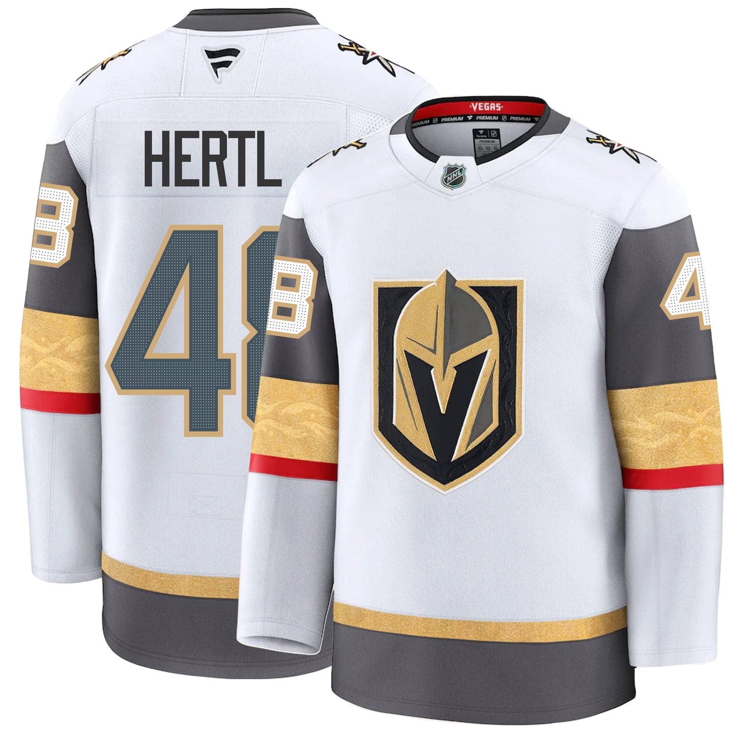 Tomas Hertl Vegas Golden Knights Fanatics Premium Away Jersey
