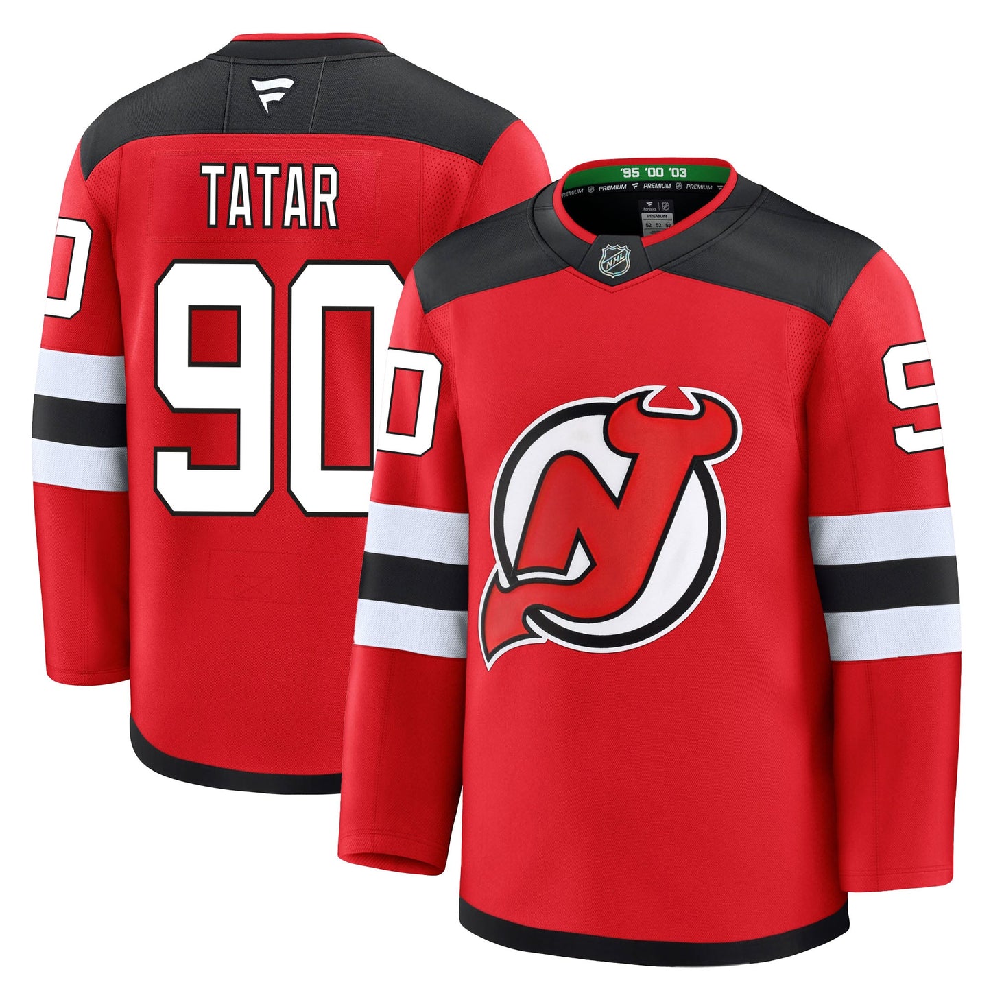 Tomas Tatar New Jersey Devils Fanatics Premium Home Jersey