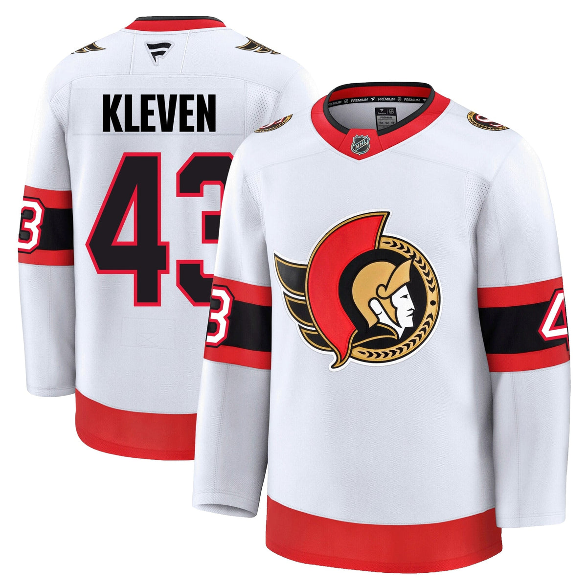 Tyler Kleven Ottawa Senators Fanatics Premium Away Jersey