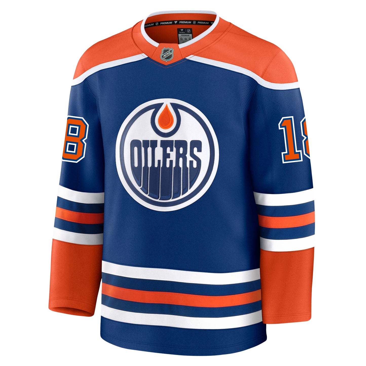 Zach Hyman Edmonton Oilers Fanatics Premium Home Jersey