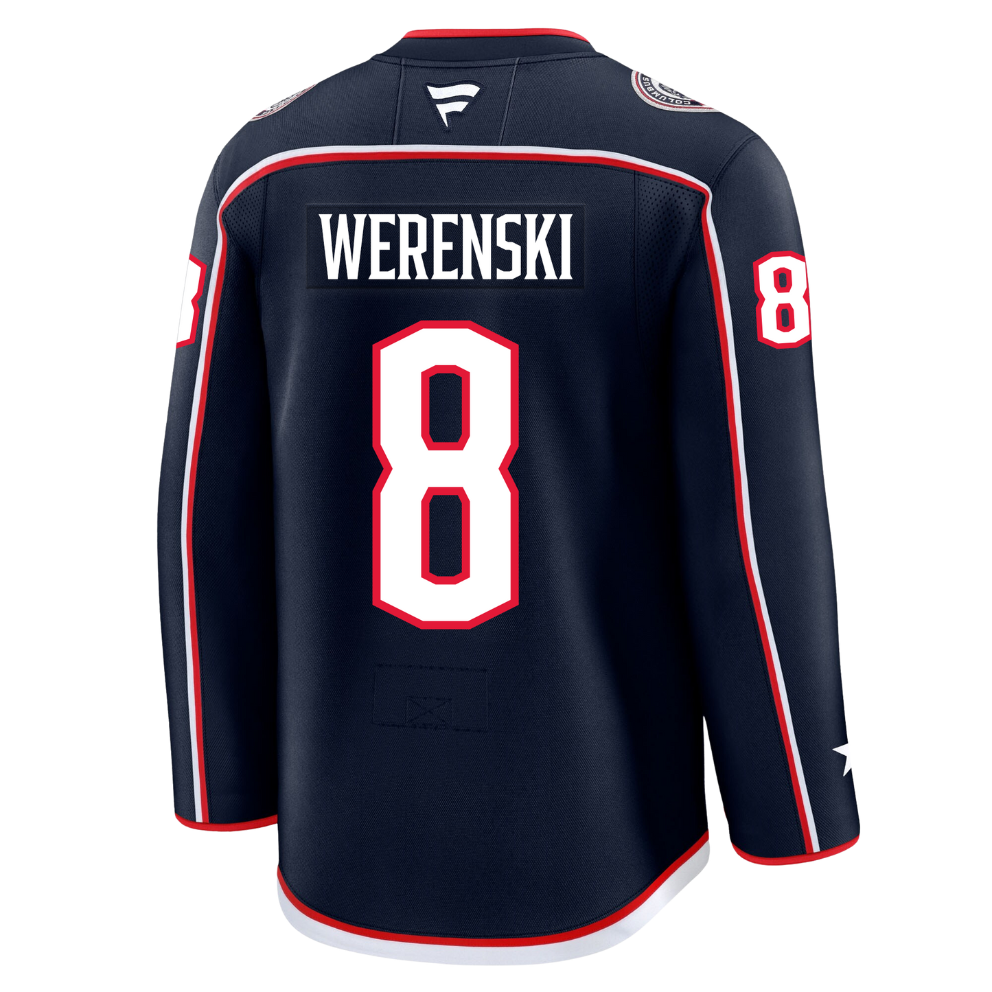 Zach Werenski Columbus Blue Jackets Fanatics Premium Home Jersey