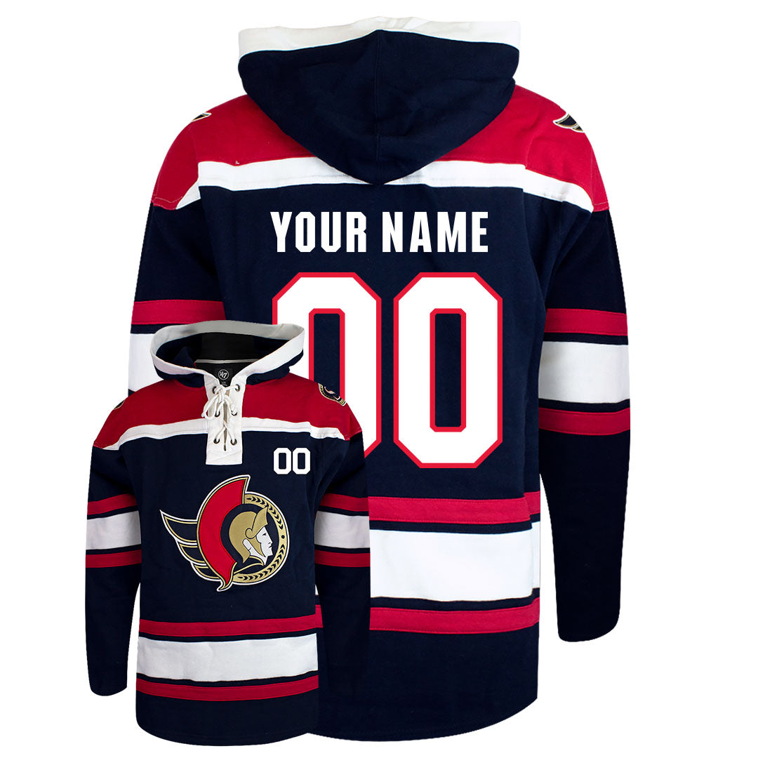 Customizable Ottawa Senators 47' Lacer Hoody