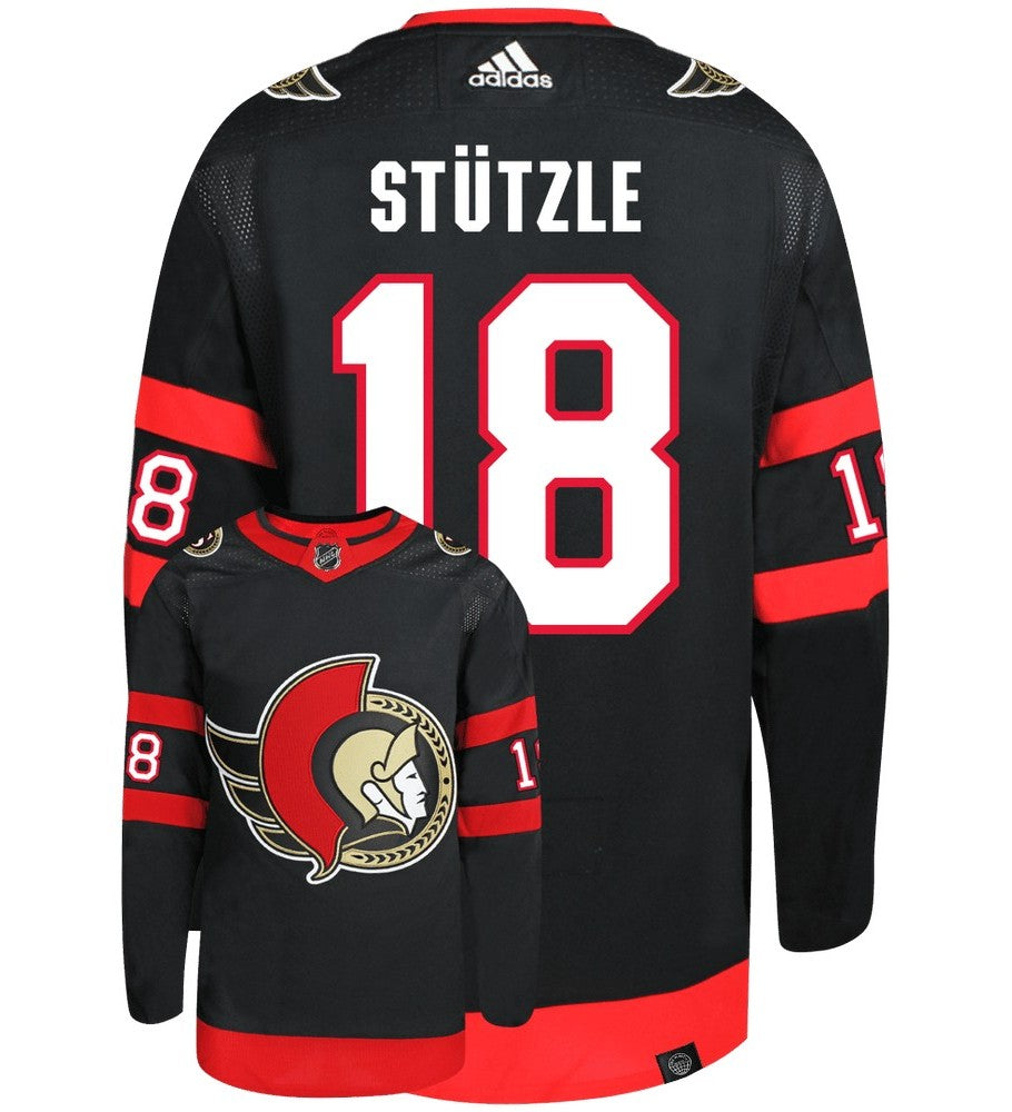 Tim StÃ¼tzle Ottawa Senators Adidas Primegreen Authentic NHL Hockey Je –