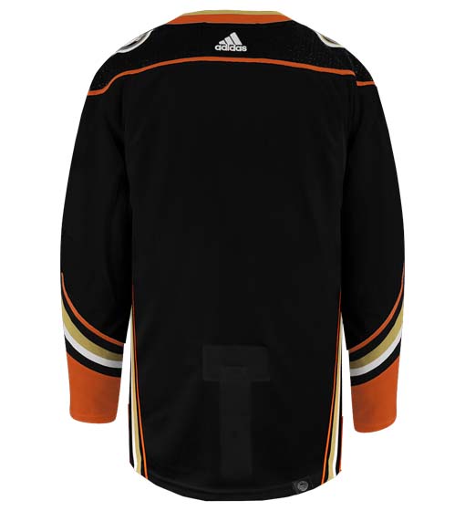 Anaheim Ducks Home Adidas Primegreen Authentic NHL Hockey Jersey - Back View