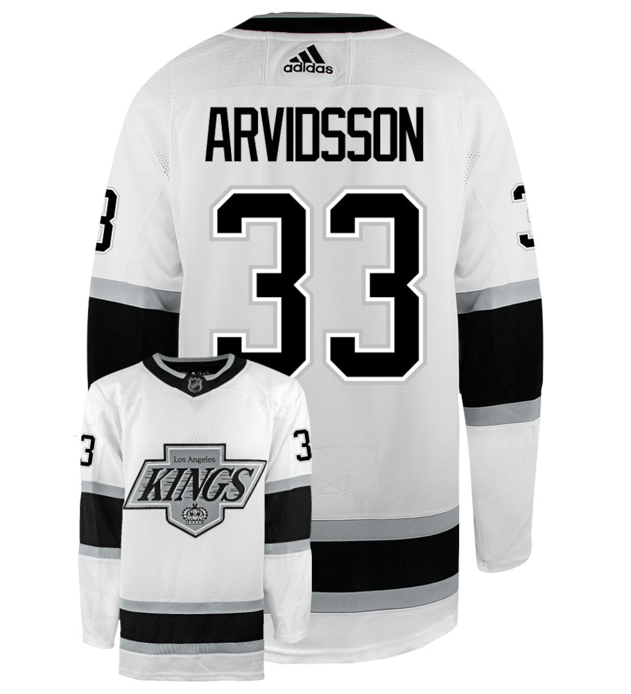 Viktor Arvidsson Los Angeles Kings Adidas Primegreen Authentic NHL Hockey Jersey