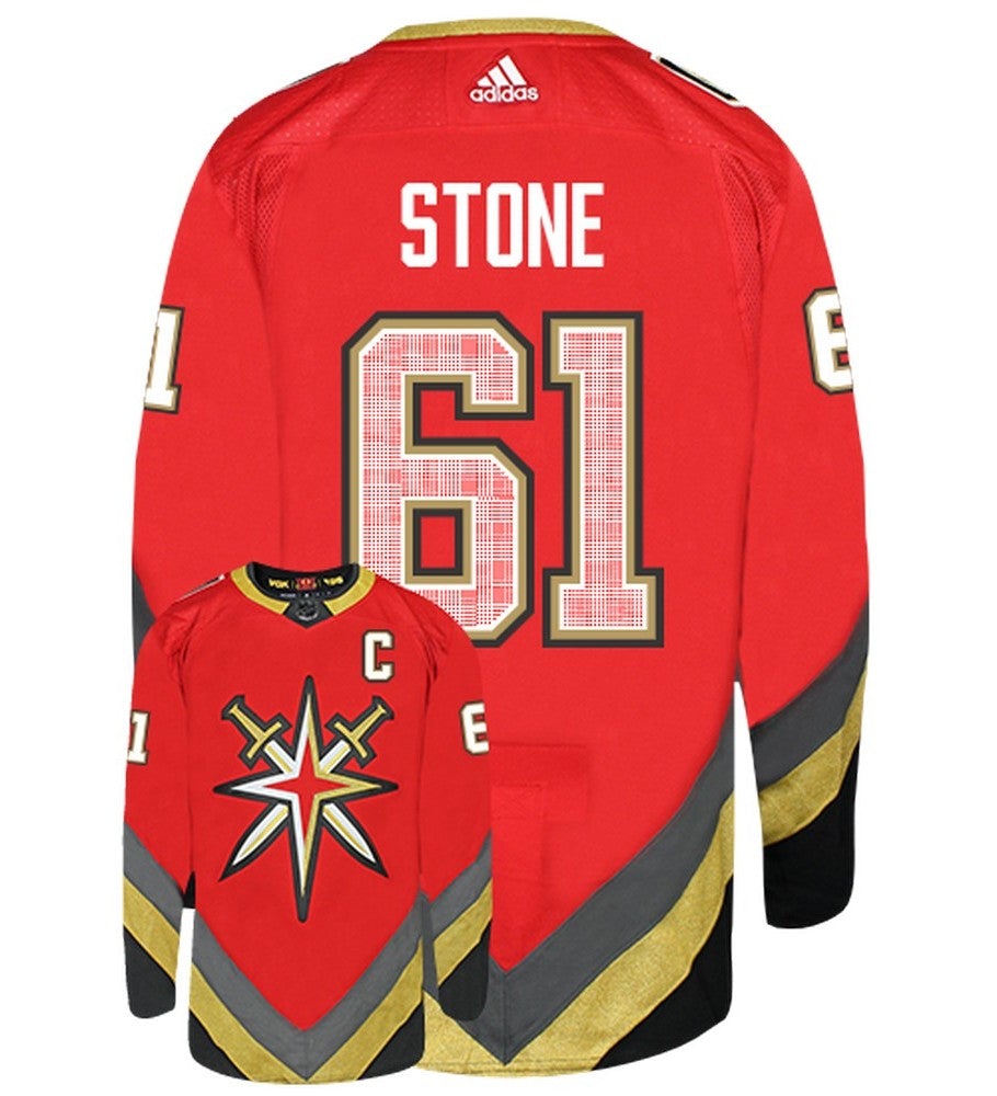 Mark Stone Vegas Golden Knights Reverse Retro Adidas Authentic NHL Hoc CoolHockey