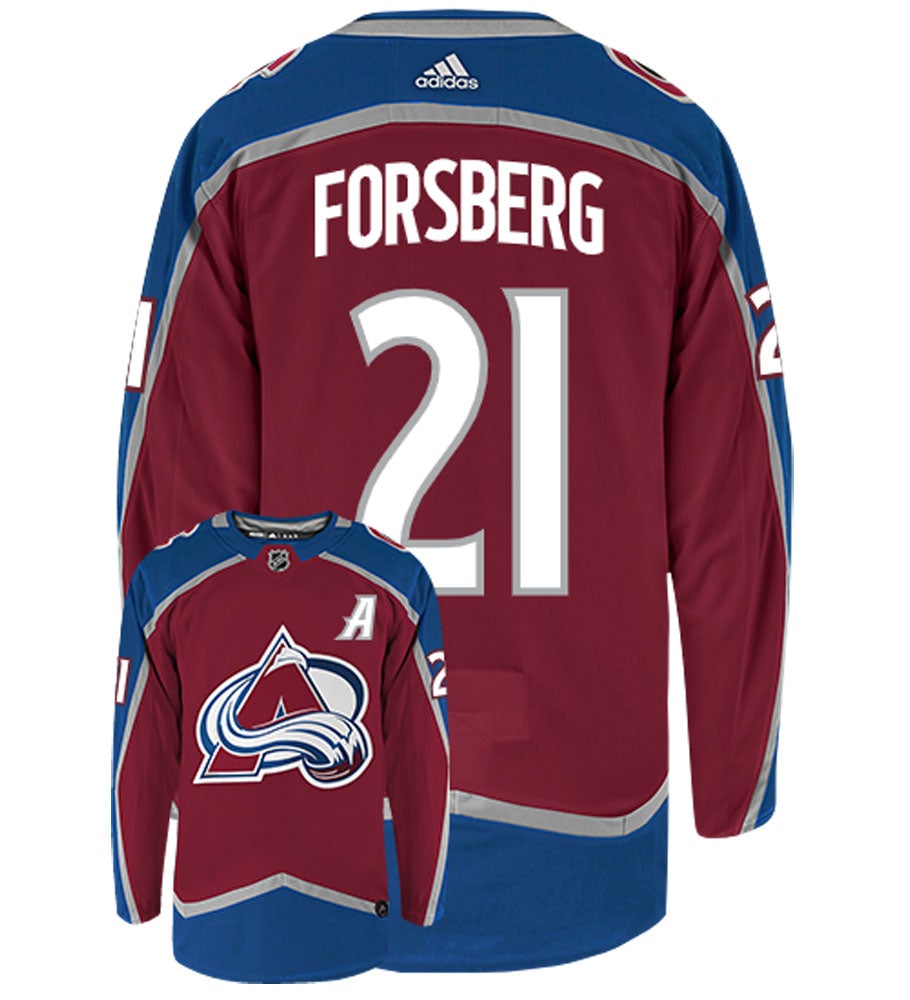 NHL - Peter Forsberg's here to bless your feed in his Colorado Avalanche  #ReverseRetro jersey by adidas. (📷 IG/peterforsbergofficial)